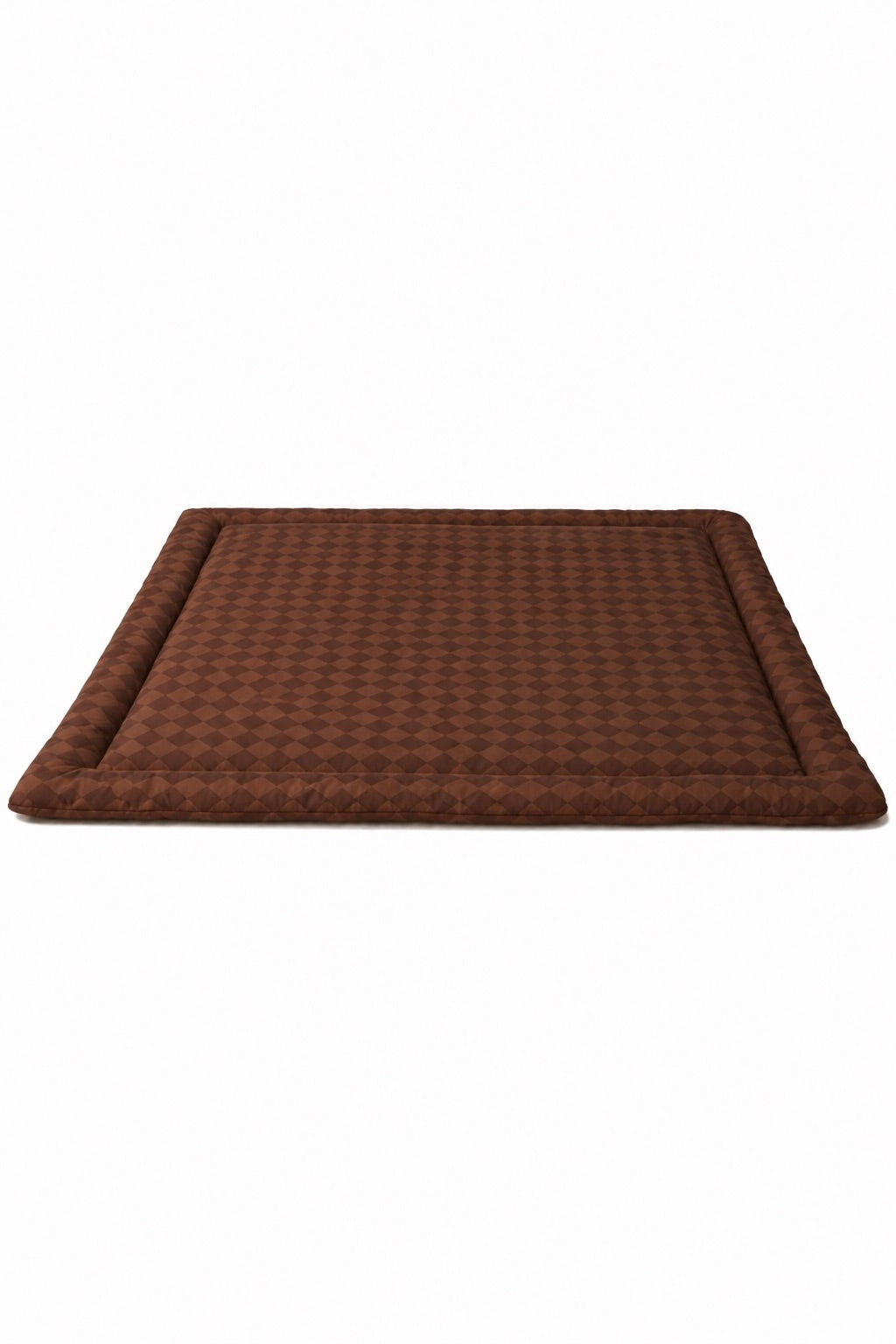 Brown Diamond Padded Baby Play Mat