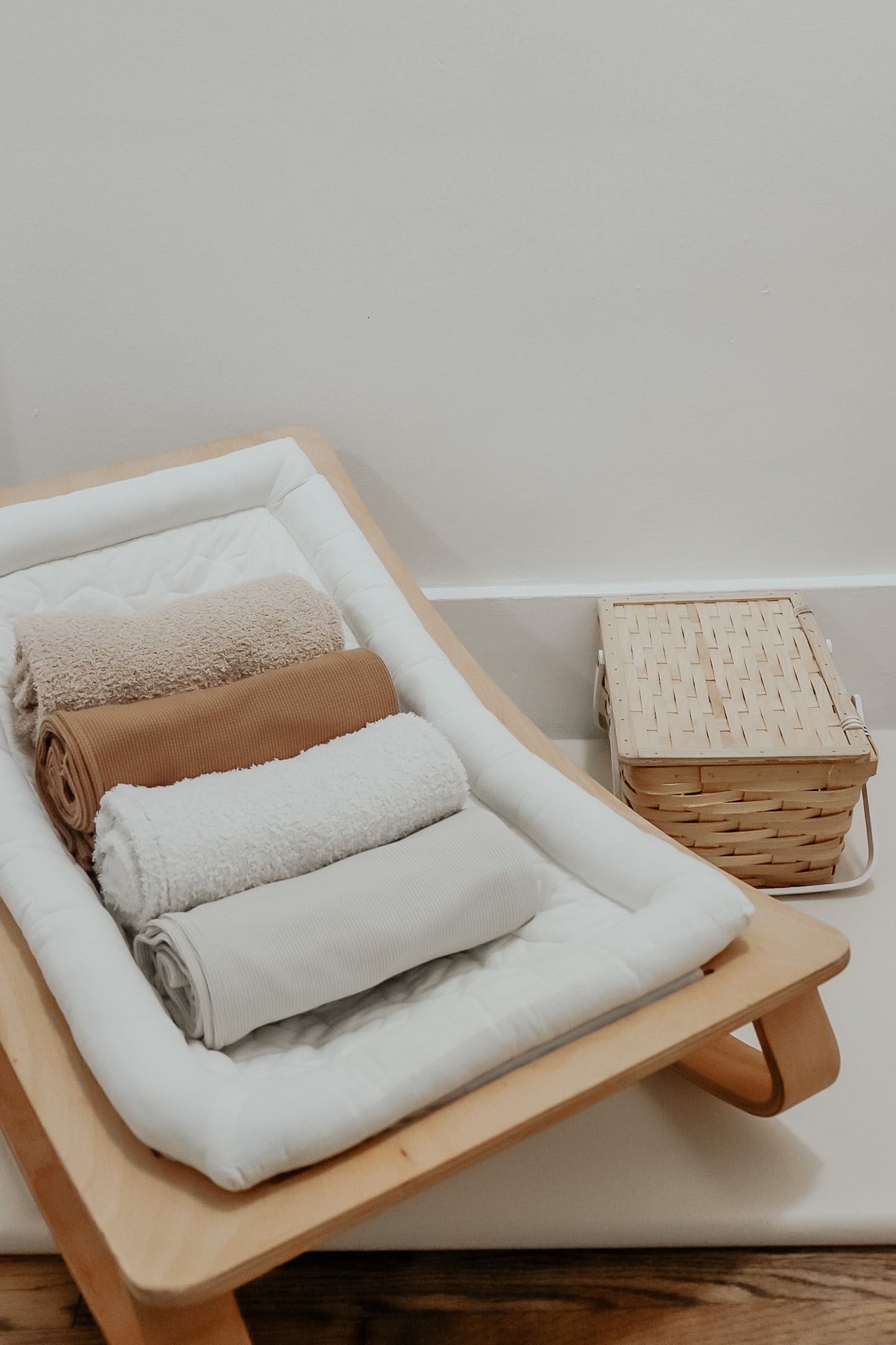 Coco Ivory Waffle Knit Blanket