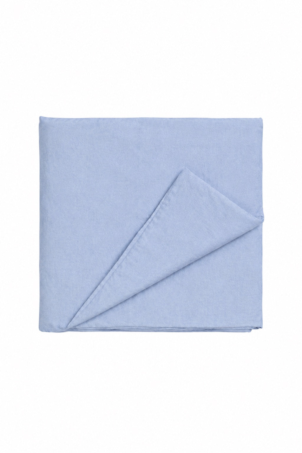 Light Denim Crib Quilted Blanket