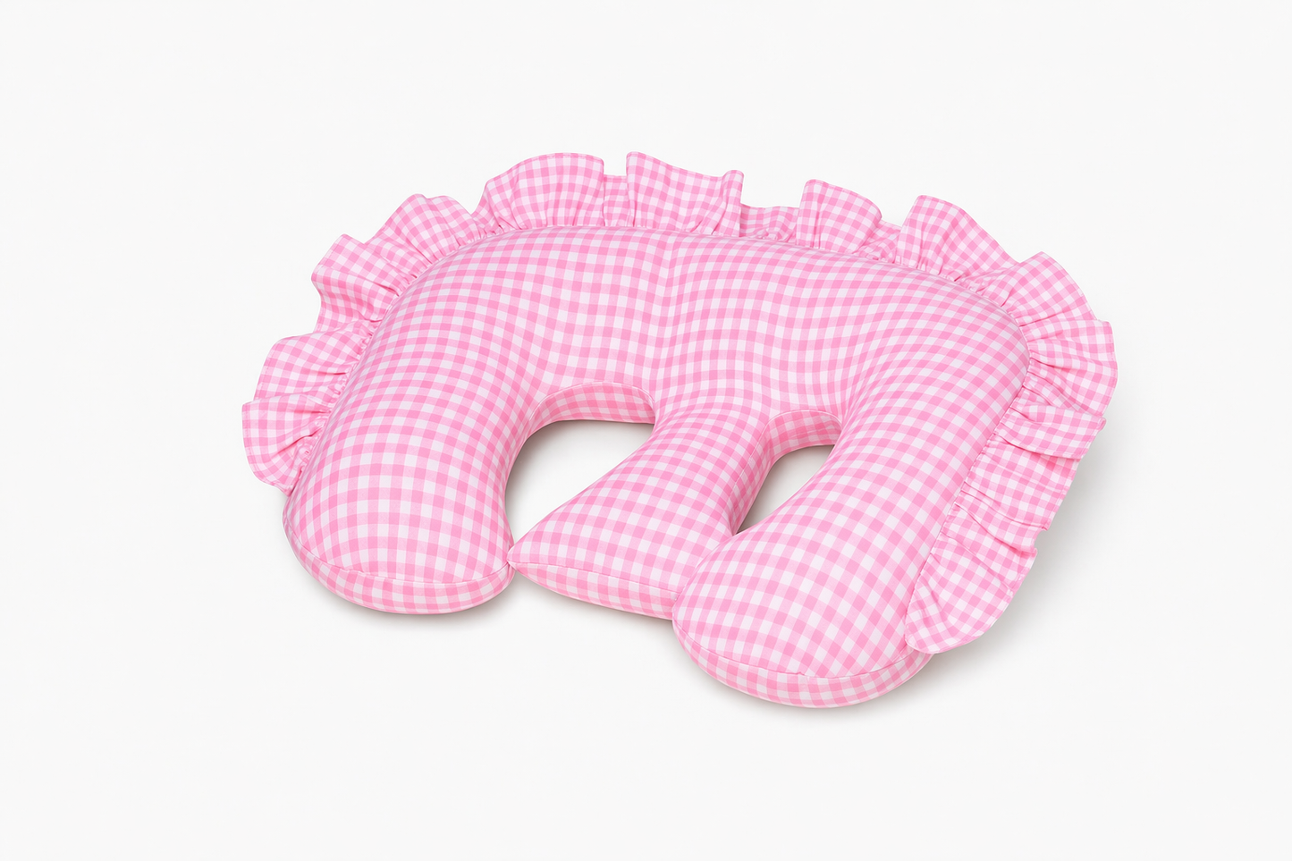Custom Pink Gingham Cover Jennifer