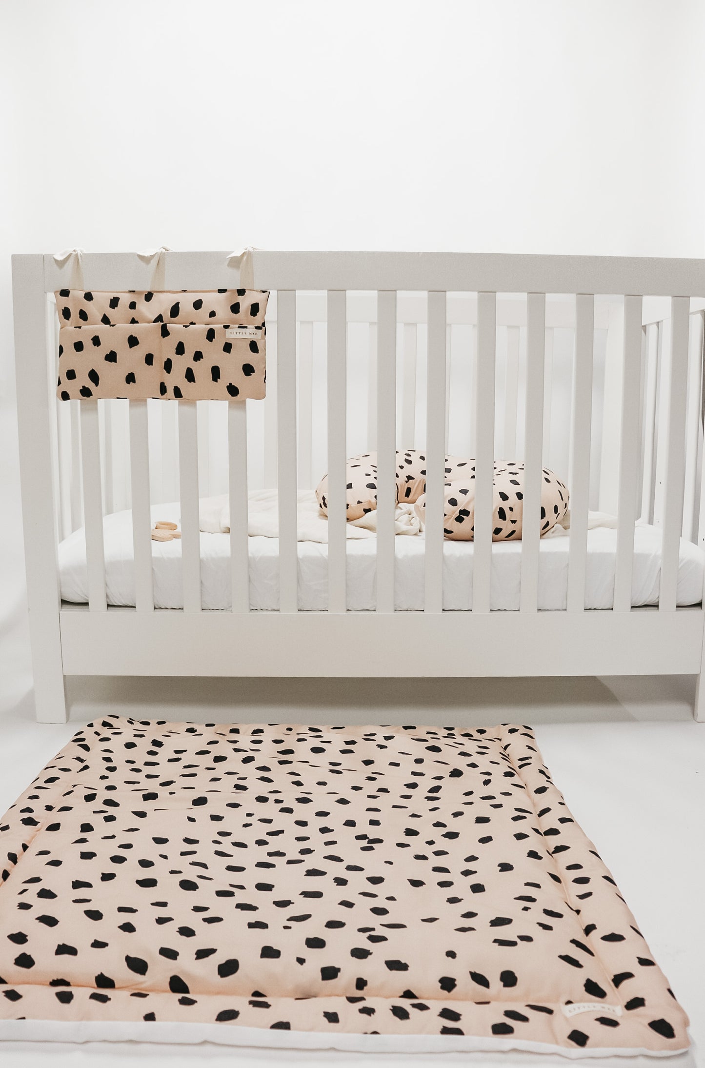 Sahara Baby Crib Diaper Caddy Storage Organizer Nursery Room