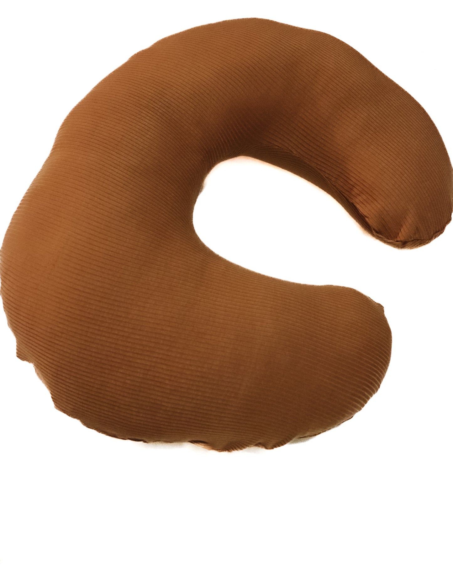 Caramel Ribbed Nursing Pillow Cover