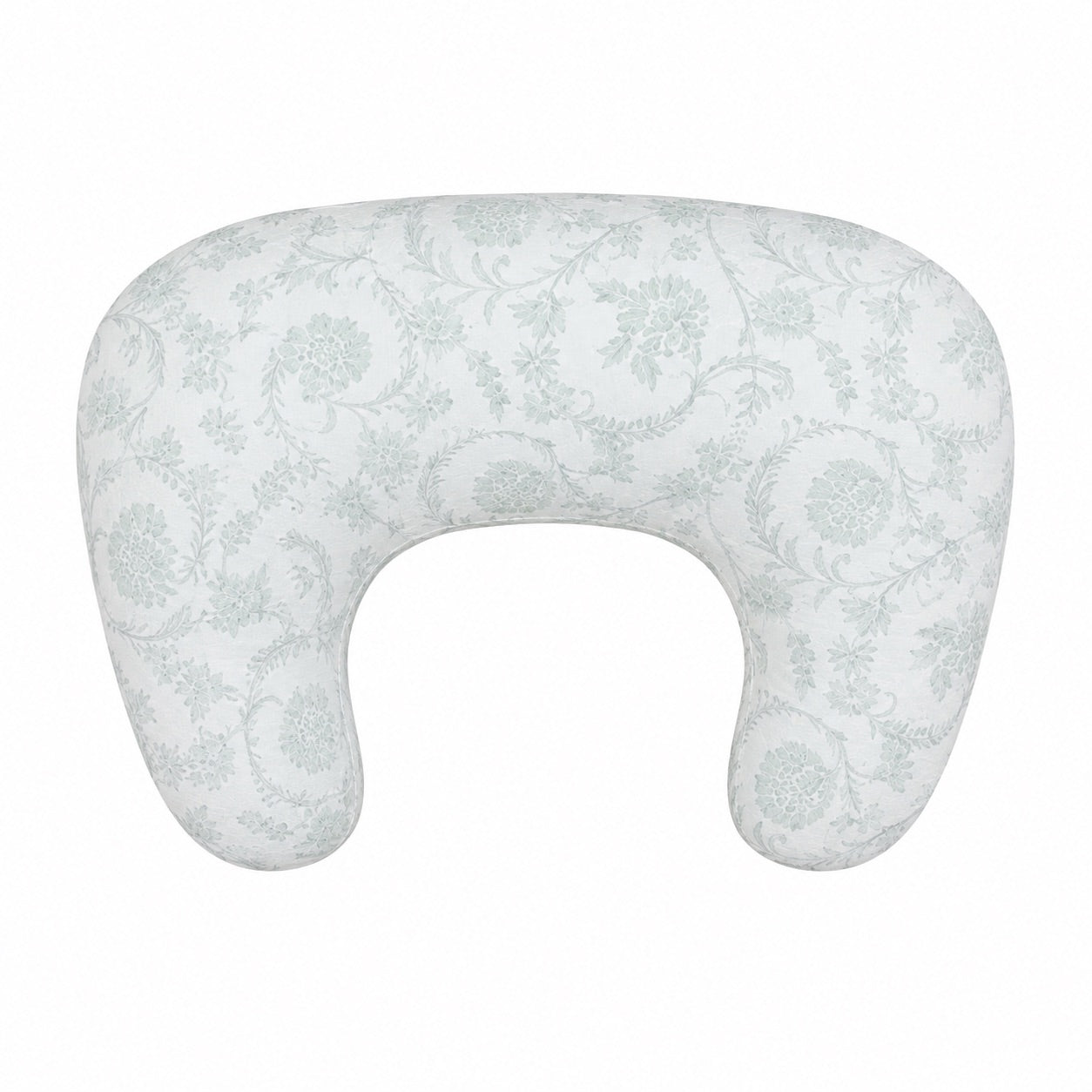 Sage Green Ruffle Nursing Pillow Cover