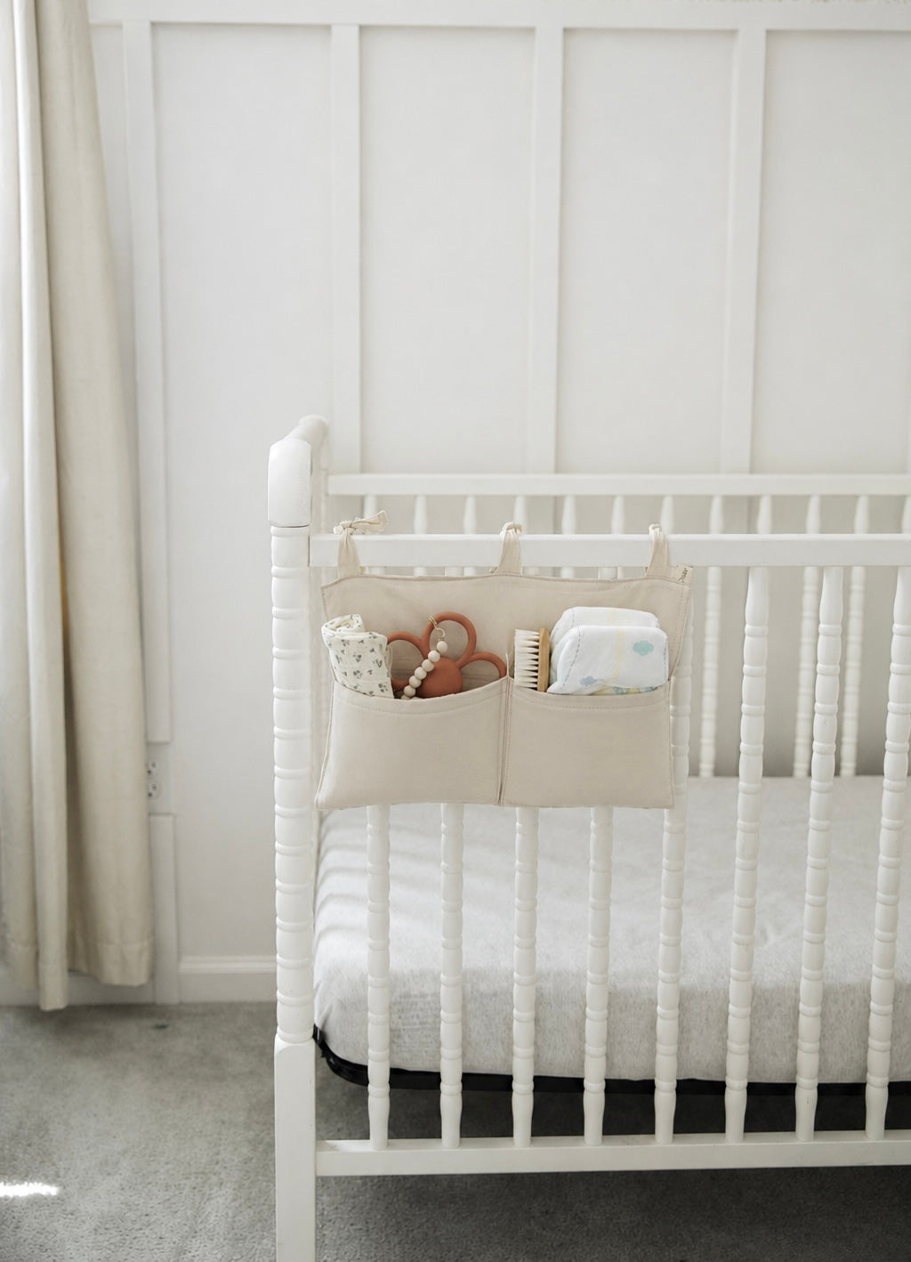 Crib Diaper Caddy Storage Organizer Nursery Room