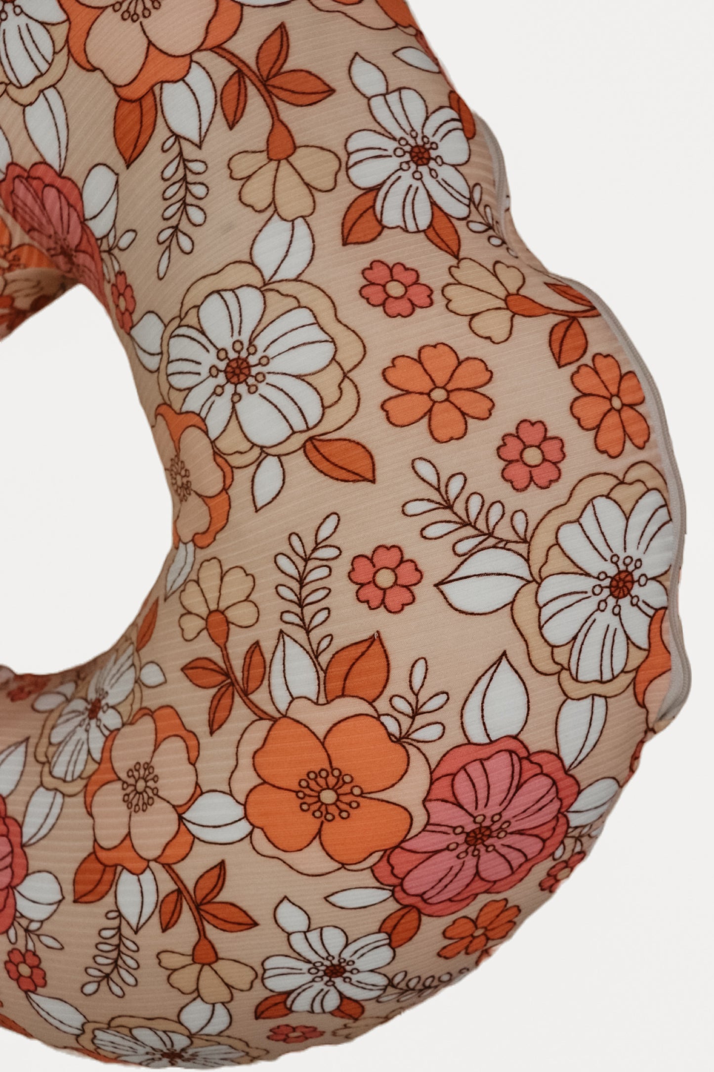 Peach Fuzz Nursing Pillow Cover