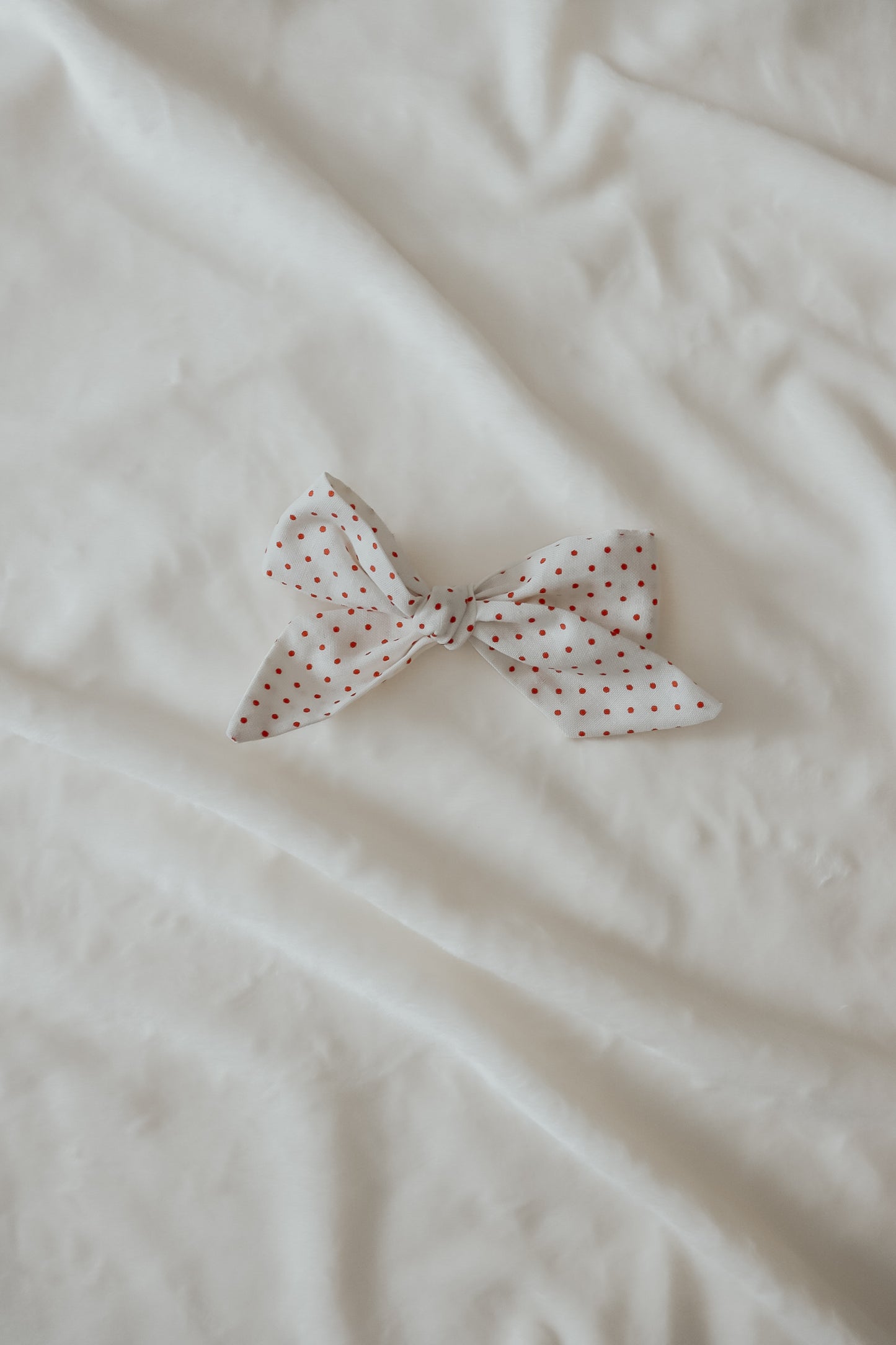 Ruby Bow Clips