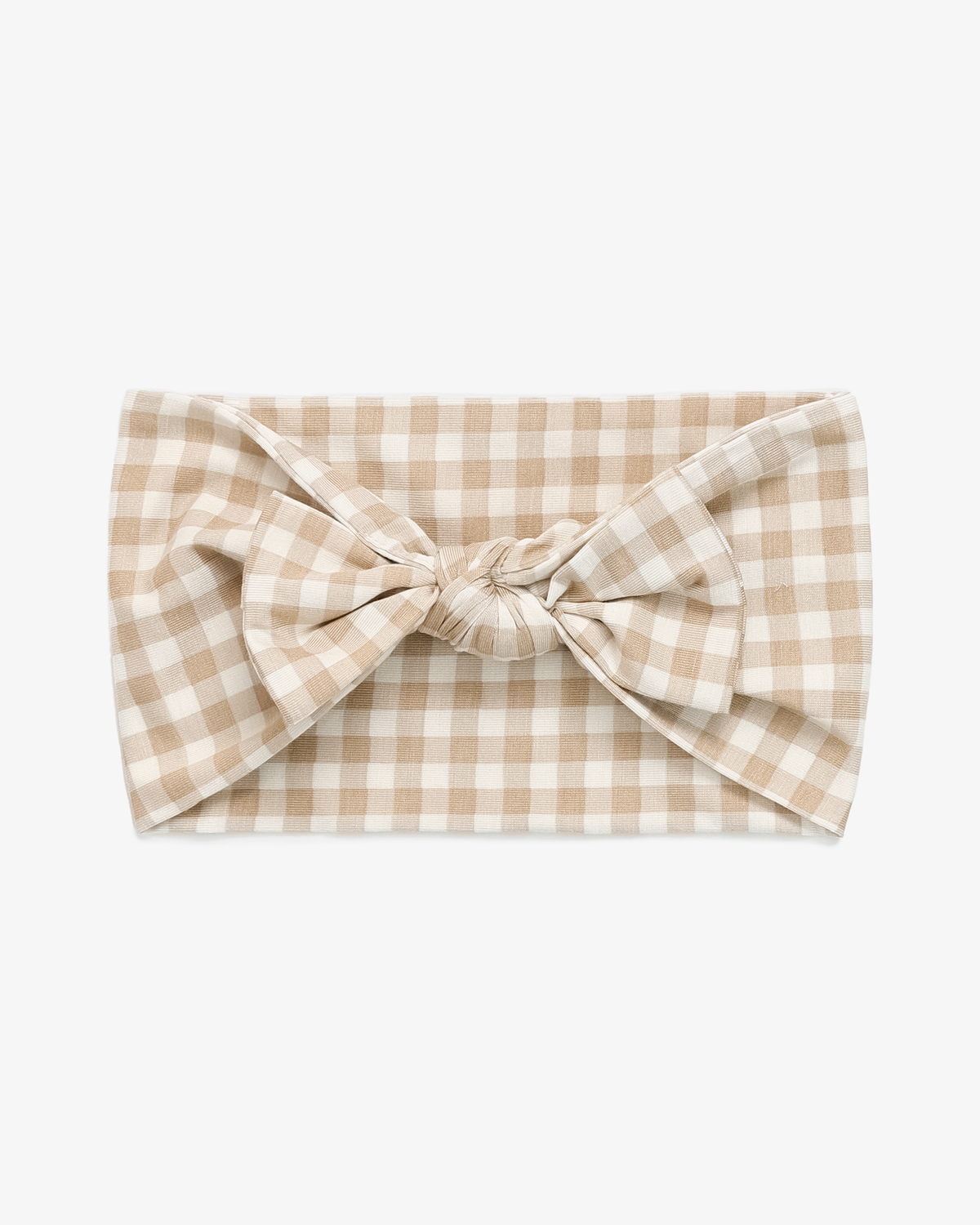 Gingham Print Headband | Quinn St