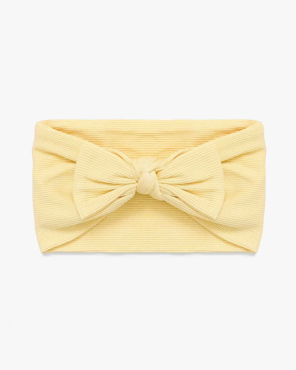 Lemon Ribbed Headband