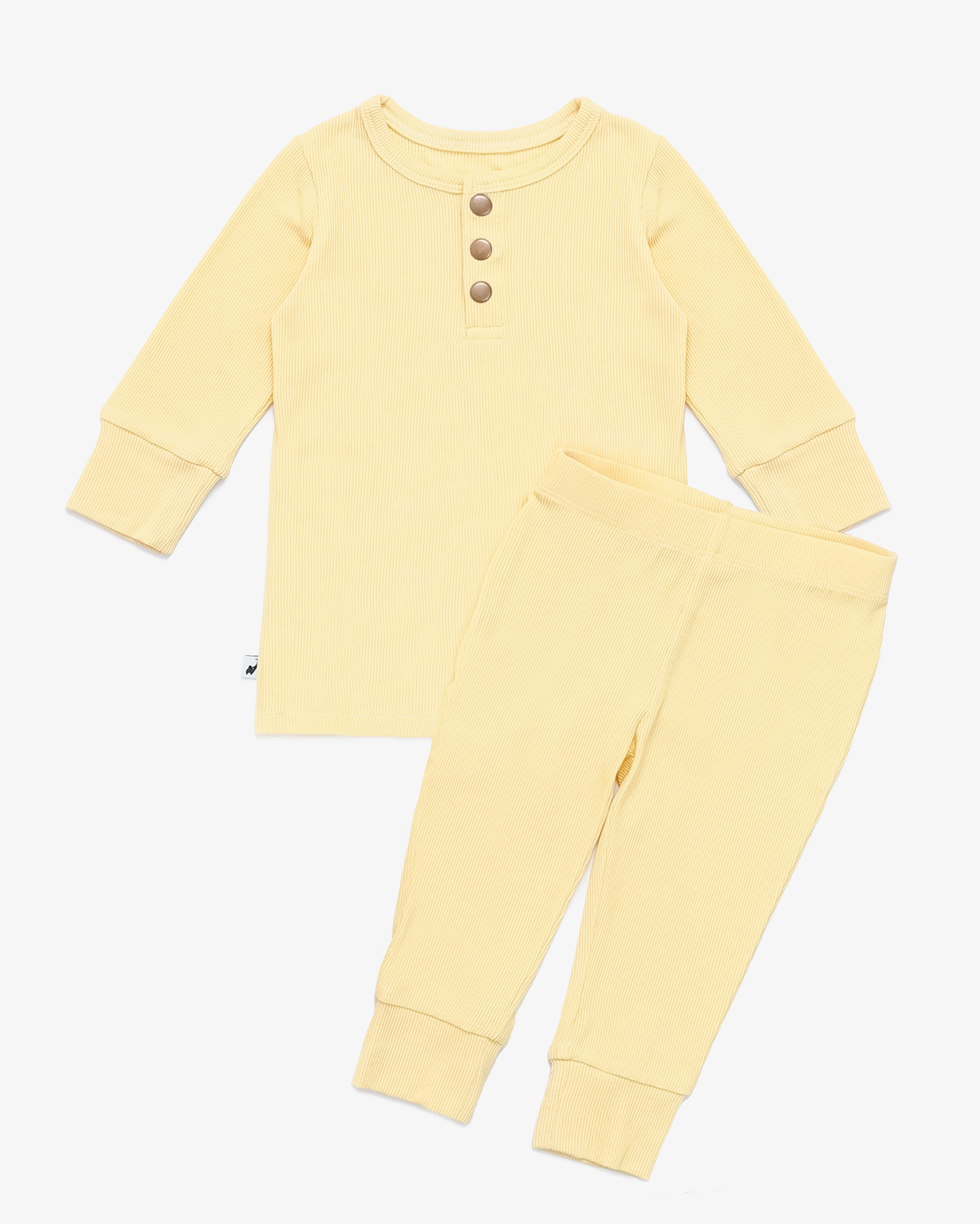 Lemon Ribbed Two-Piece Set | Quinn St