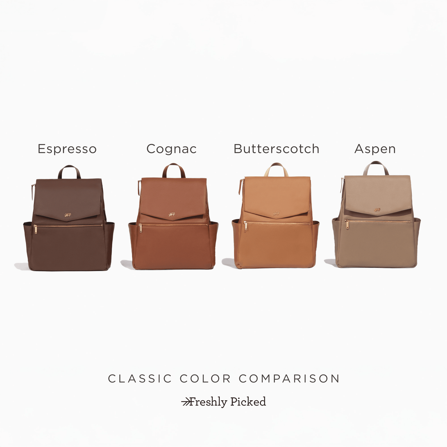 Cognac Classic Diaper Bag II