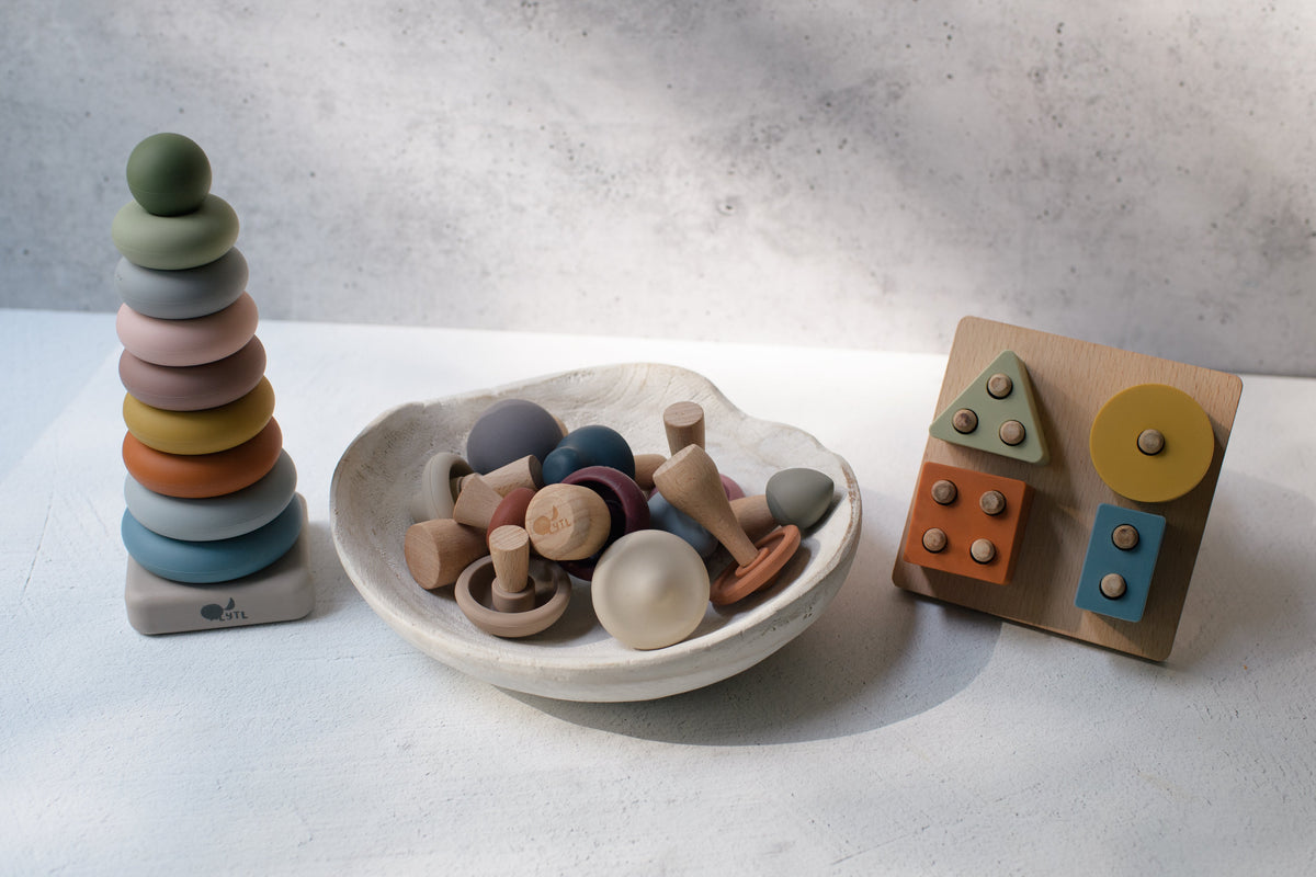 Mushroom Mix & Match Toy – 24pc | LYTL®️