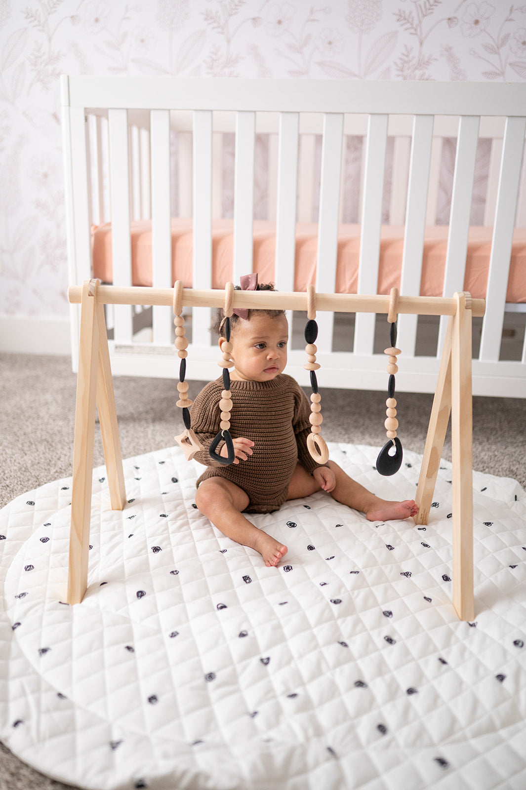 NEW! Wooden Baby Gym