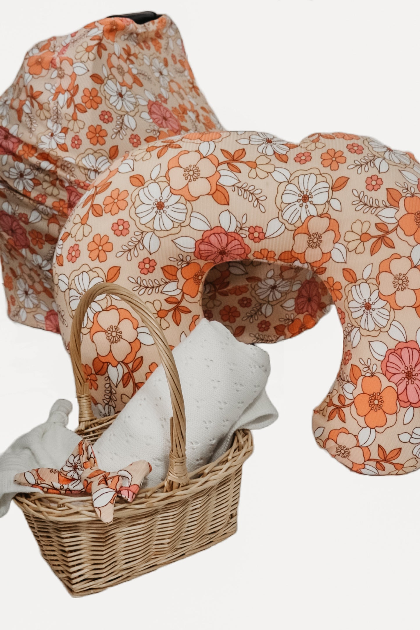 Peach Fuzz Nursing Pillow Cover