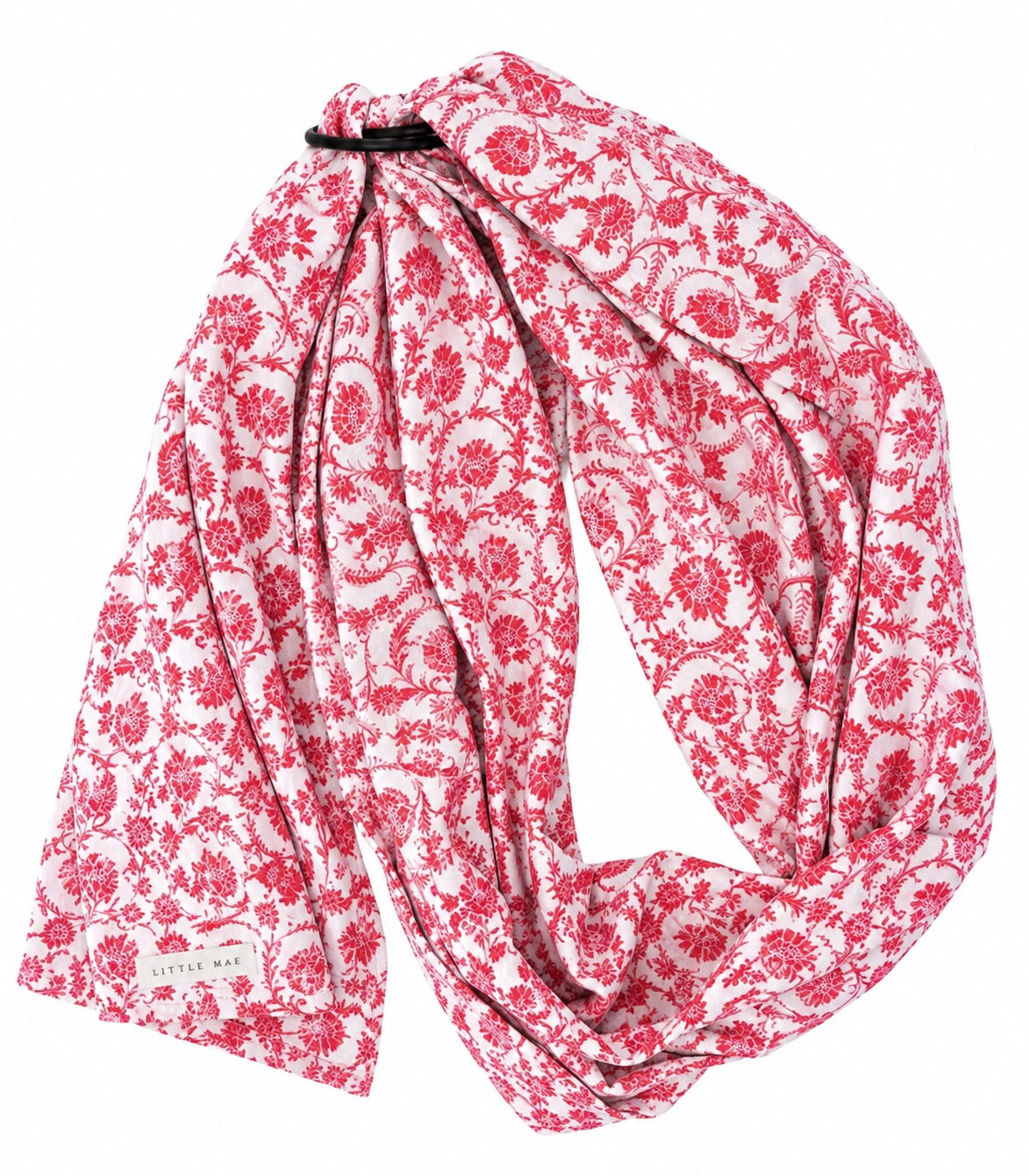 Red Chinoiserie Ring Sling Carrier