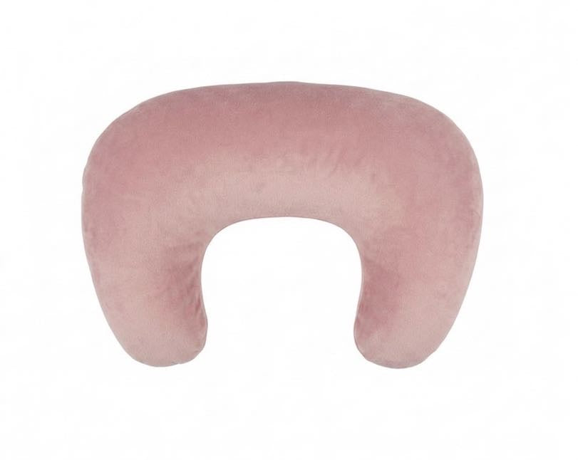 Pink Ruffle Nursing Pillow Cover