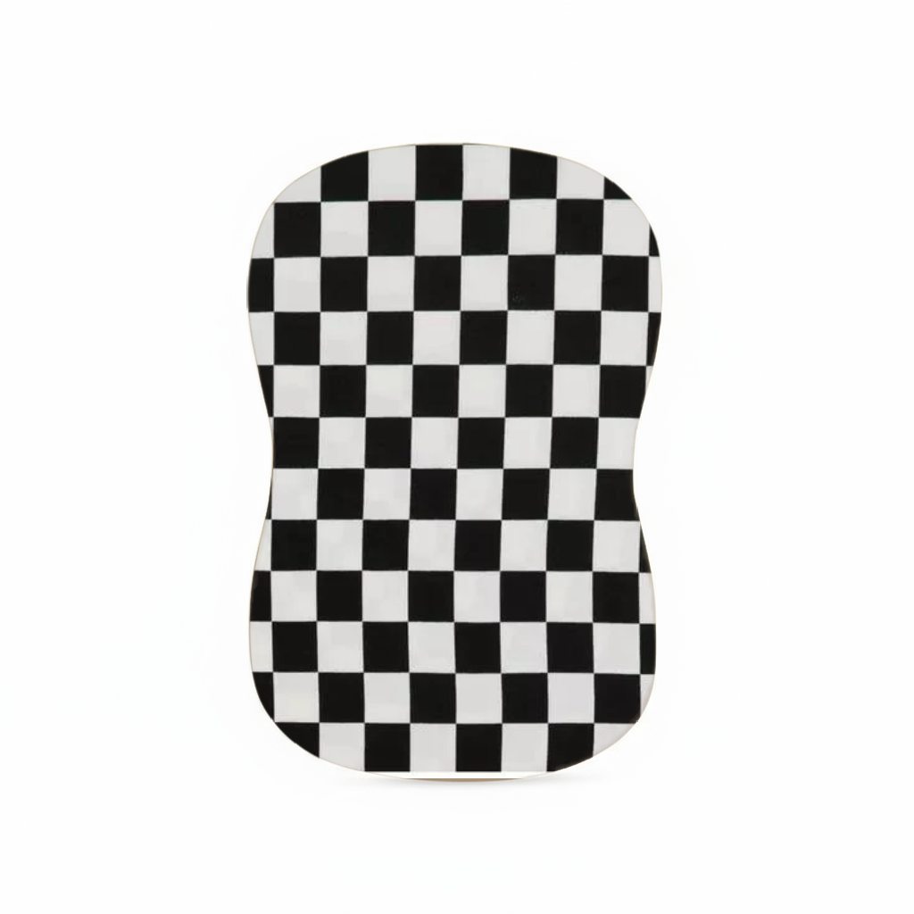 Race Checkered Baby Lounger Cover
