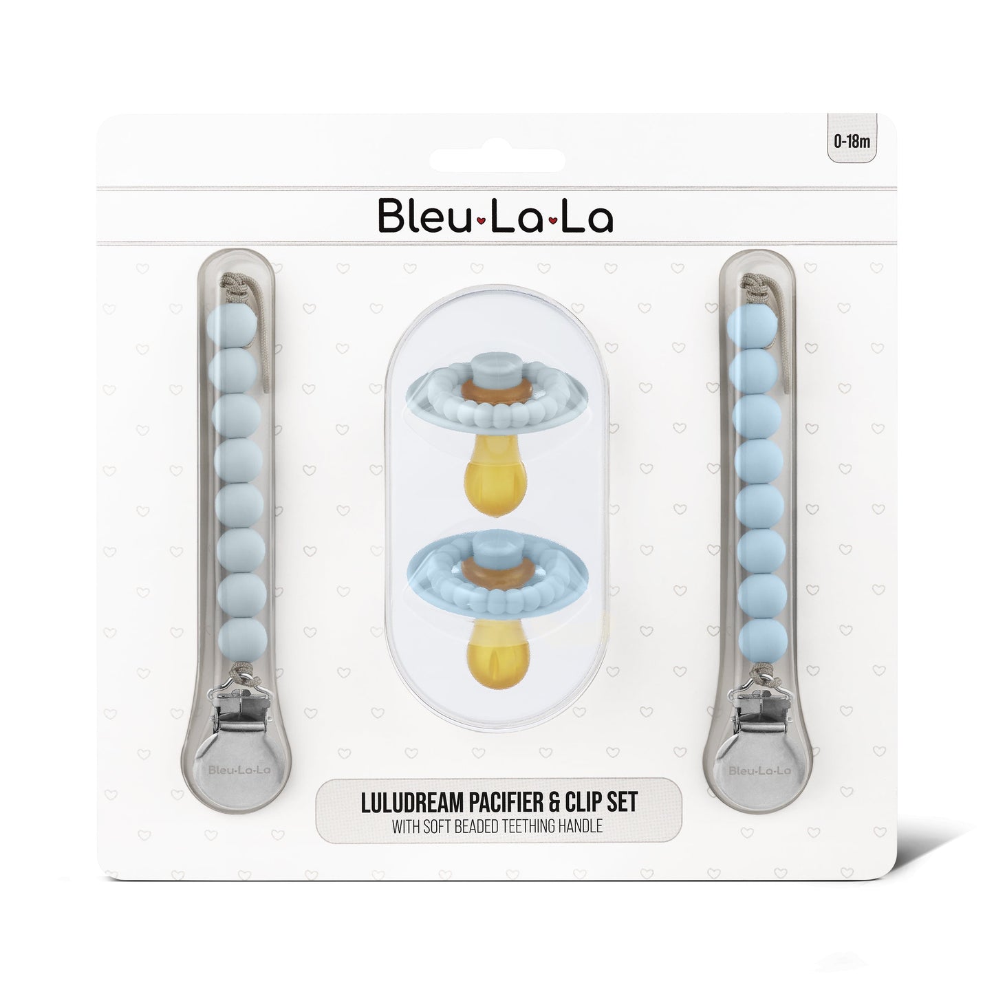 Luladream Pacifier + Clip Set