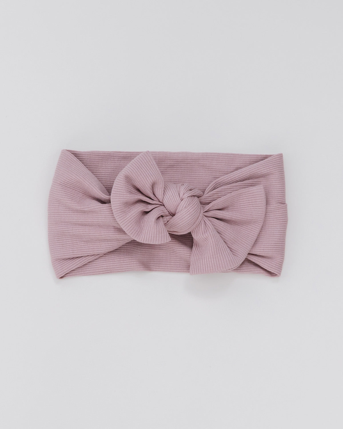 Blush Ribbed Headband | Quinn St