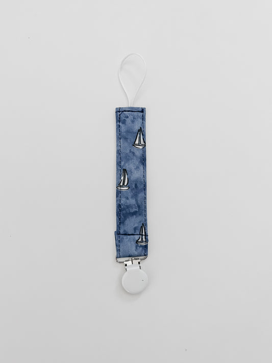 Sailboat Pacifier Clip