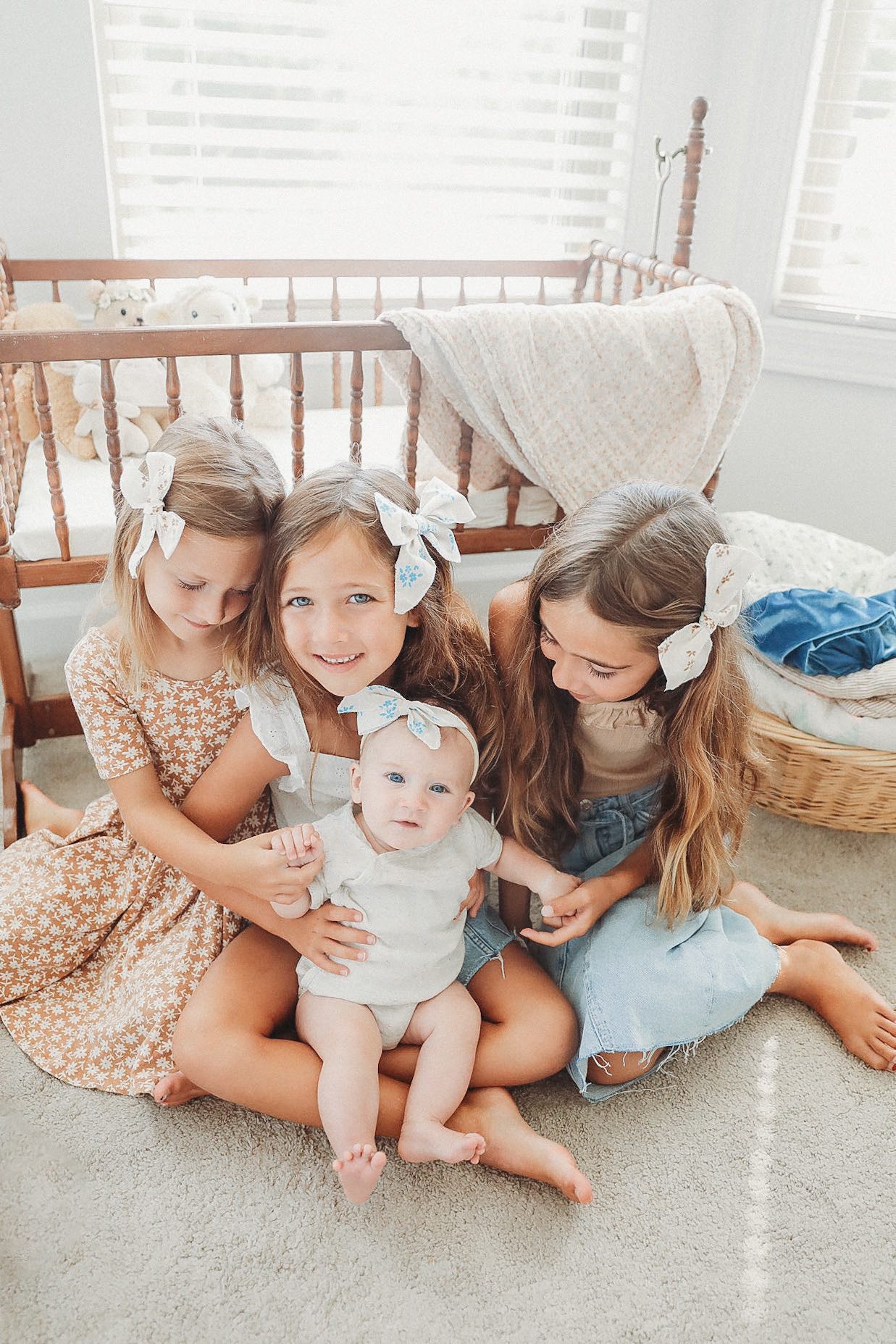 Sugar Mini Pinwheel Bow