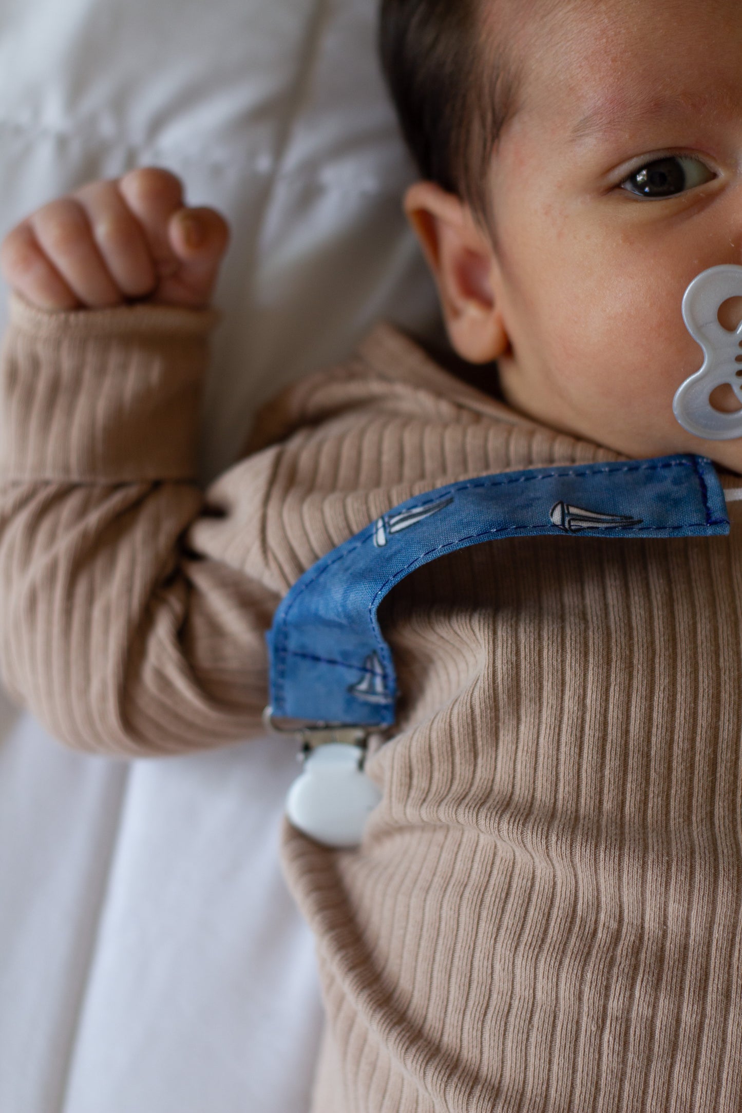 Sailboat Pacifier Clip