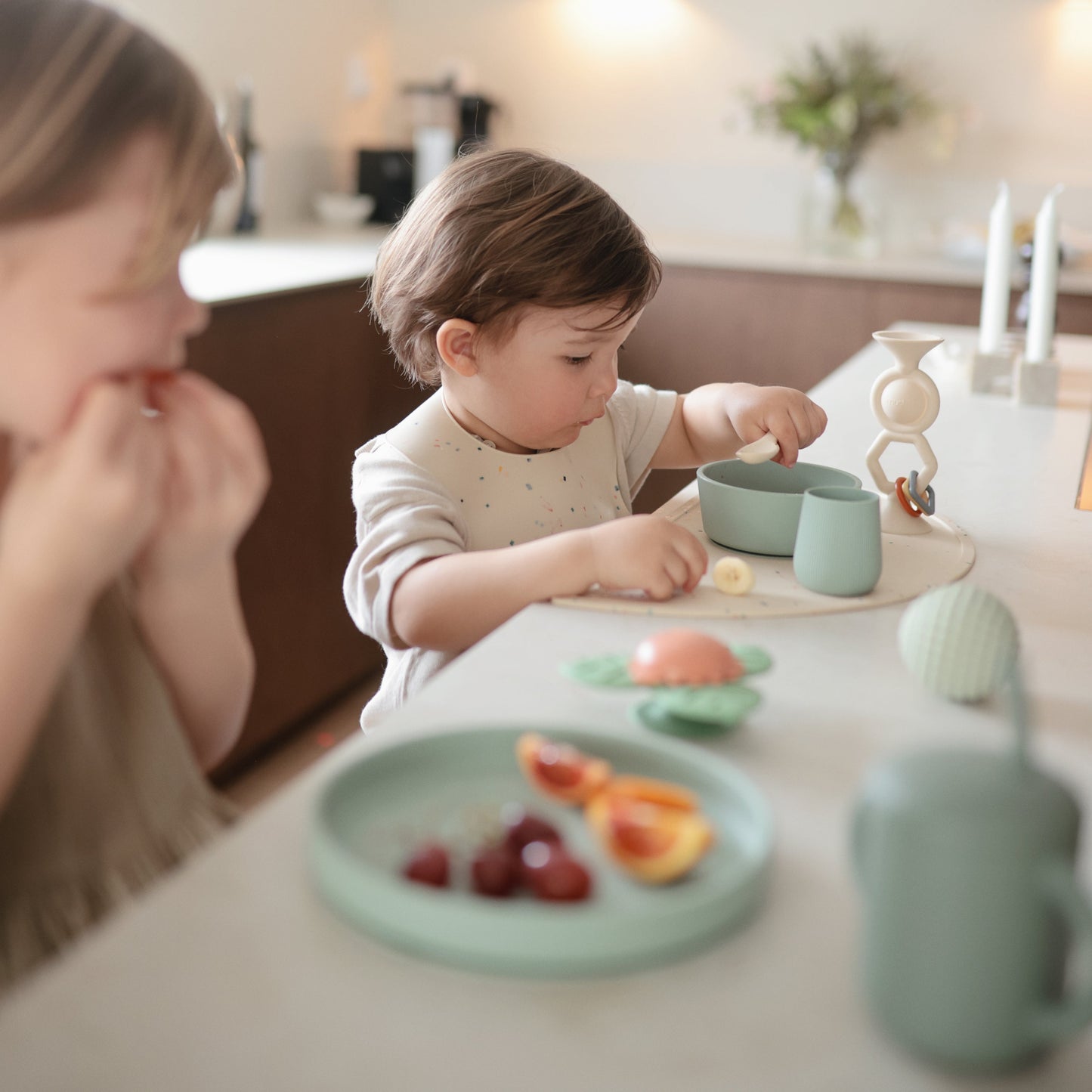 Silicone Toddler Starter Spoons