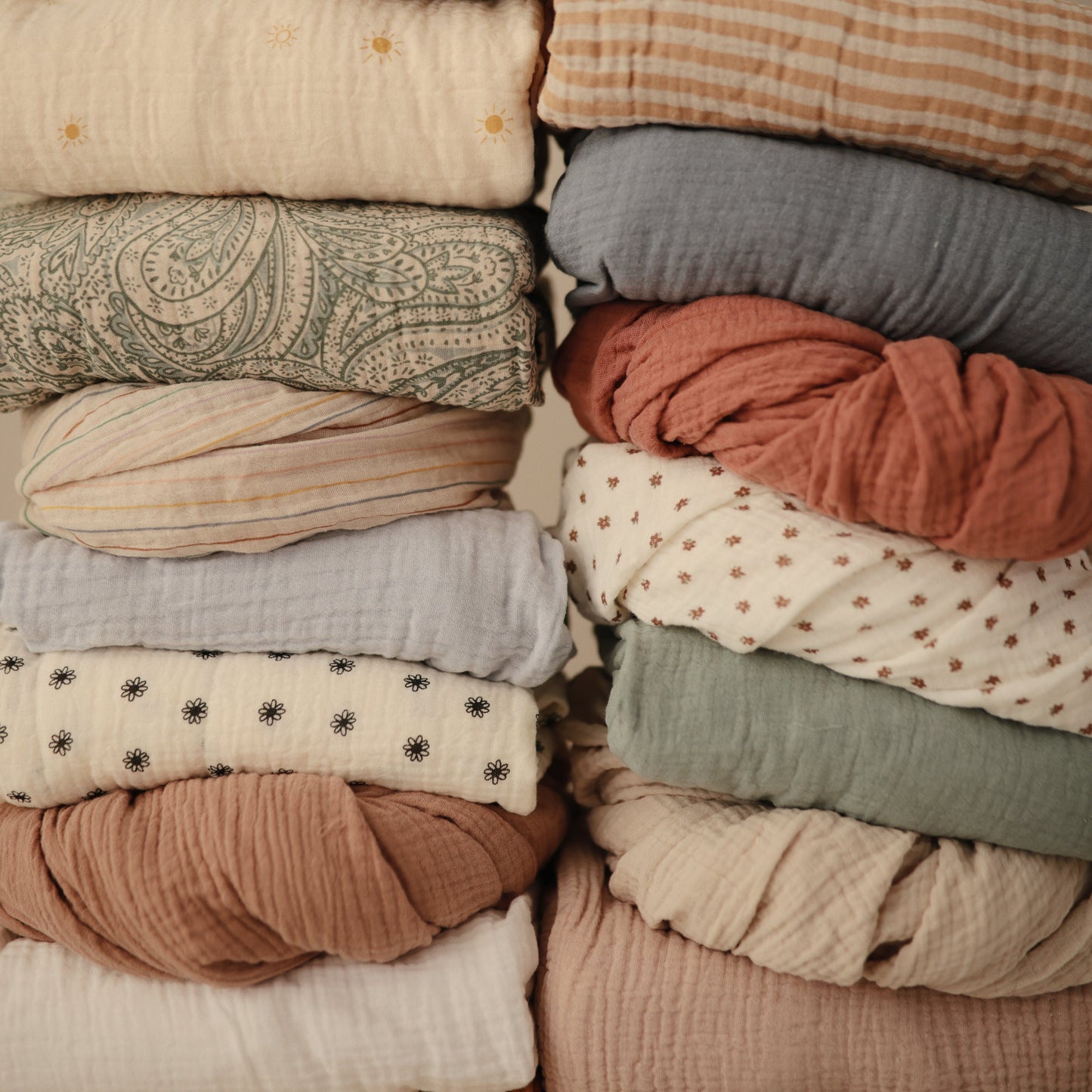 Mini Muslin Crib Sheet