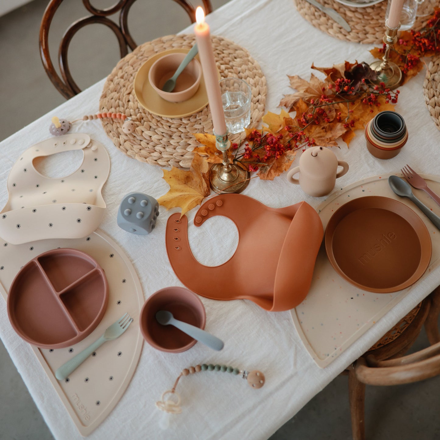 Silicone Training Cup + Straw