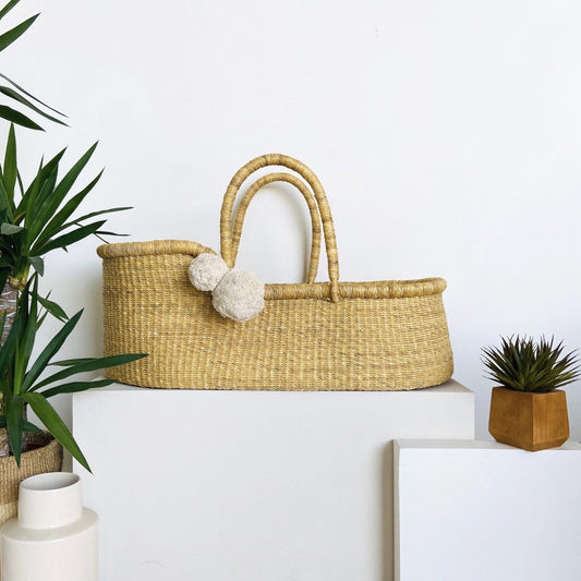 African Moses Basket<br>Vegan Handle