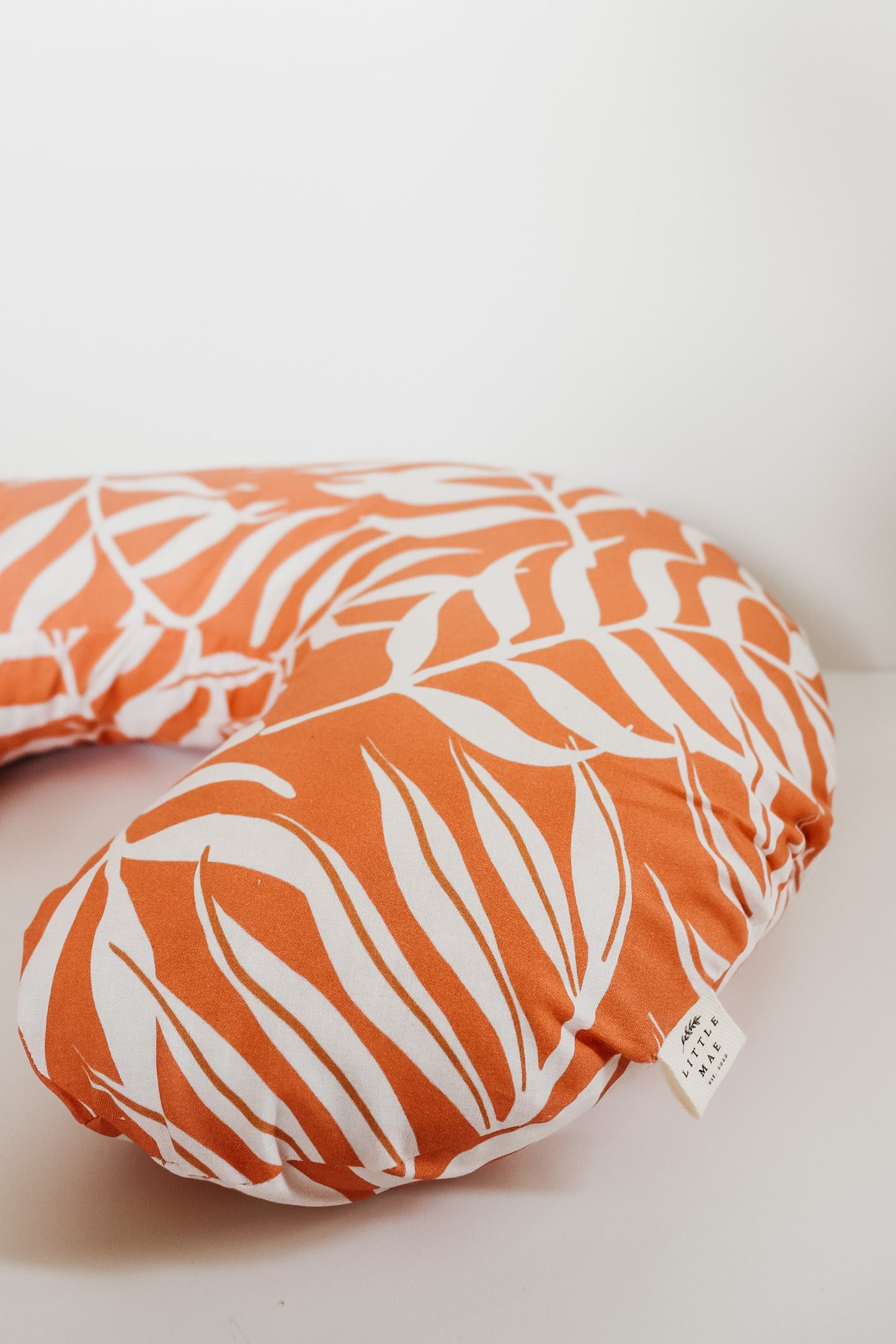 Coral Nursing Pillow Cover