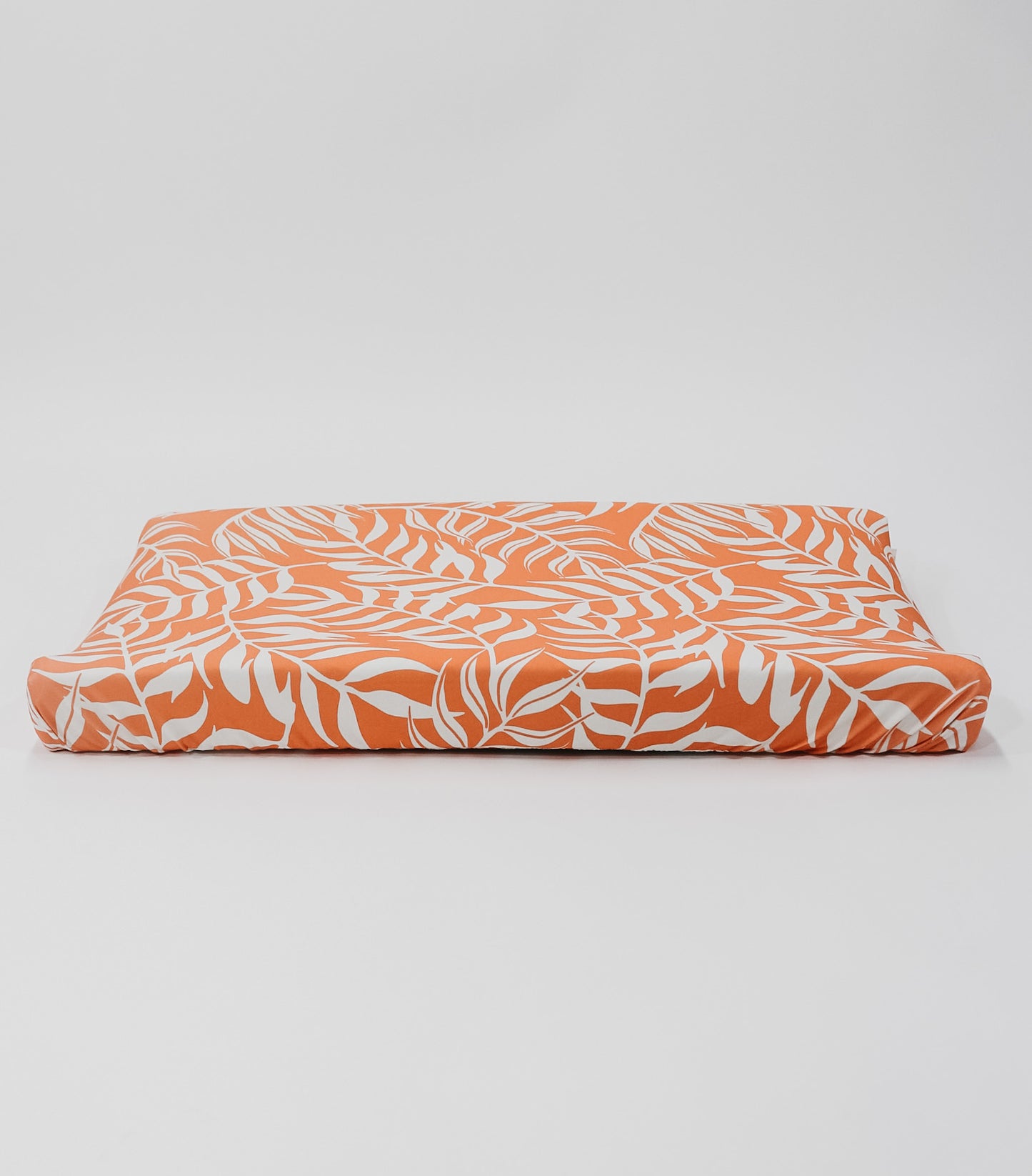 Coral Palm Changing Pad Cover