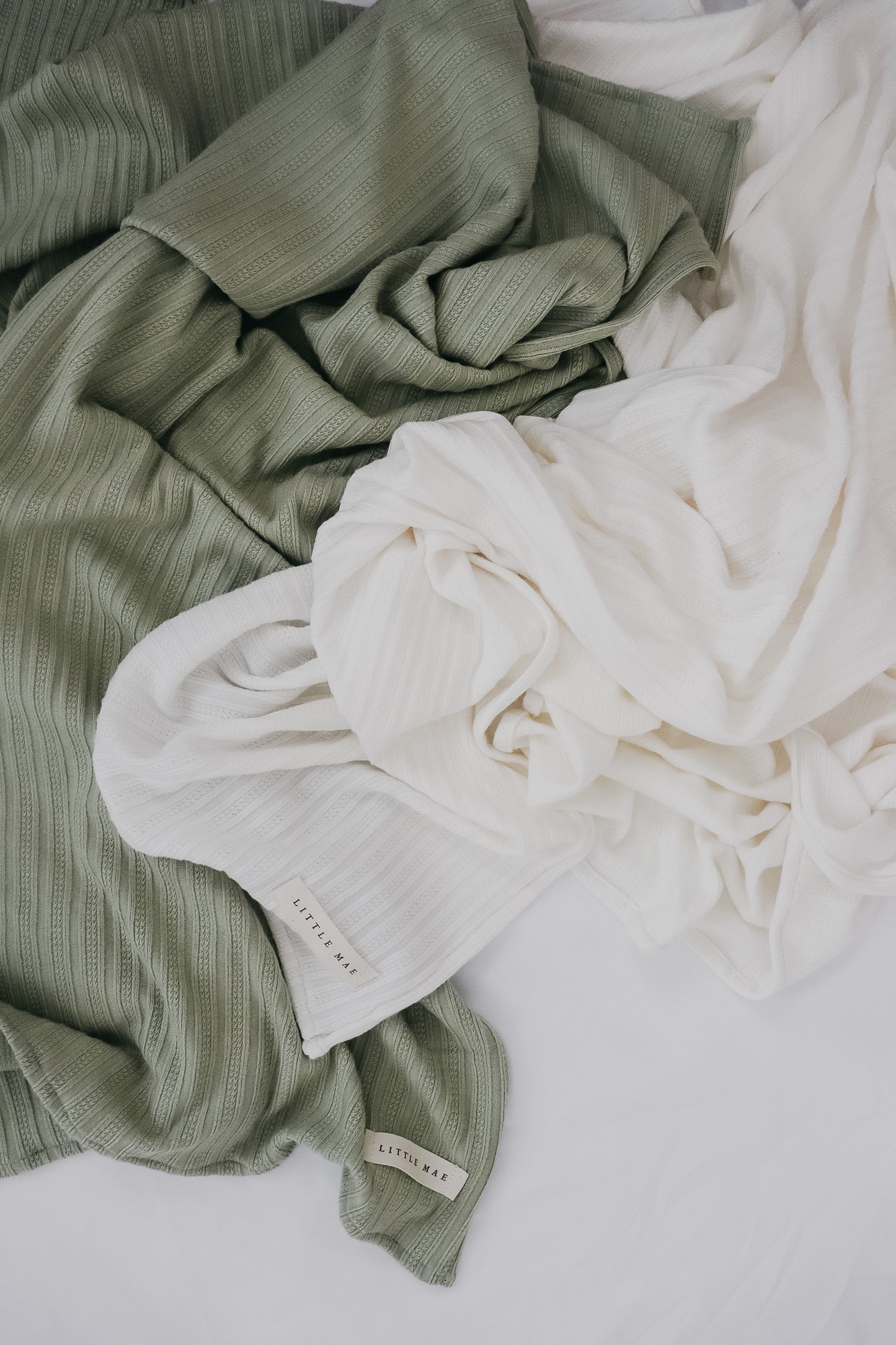 Aloe Knit Pointelle Stretch Swaddle