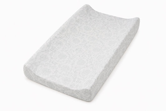 Sage Green Chinoiserie Changing Pad Cover