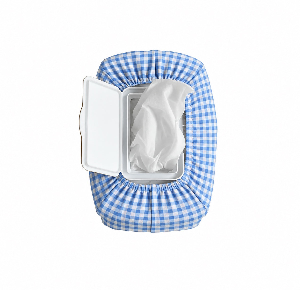 Gingham Wet Wipe Cover
