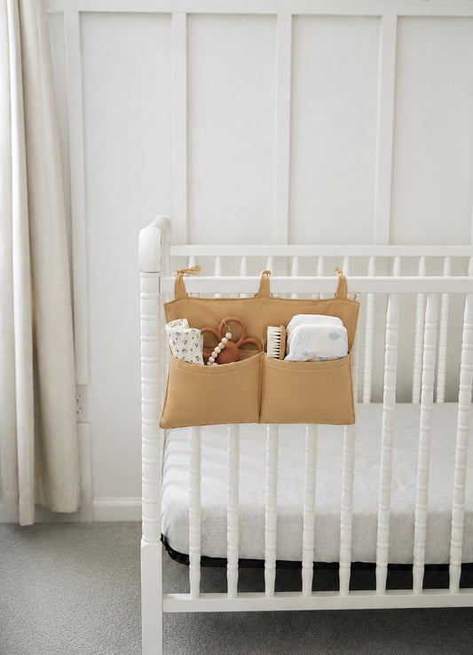 Brown Solid Crib Organizer