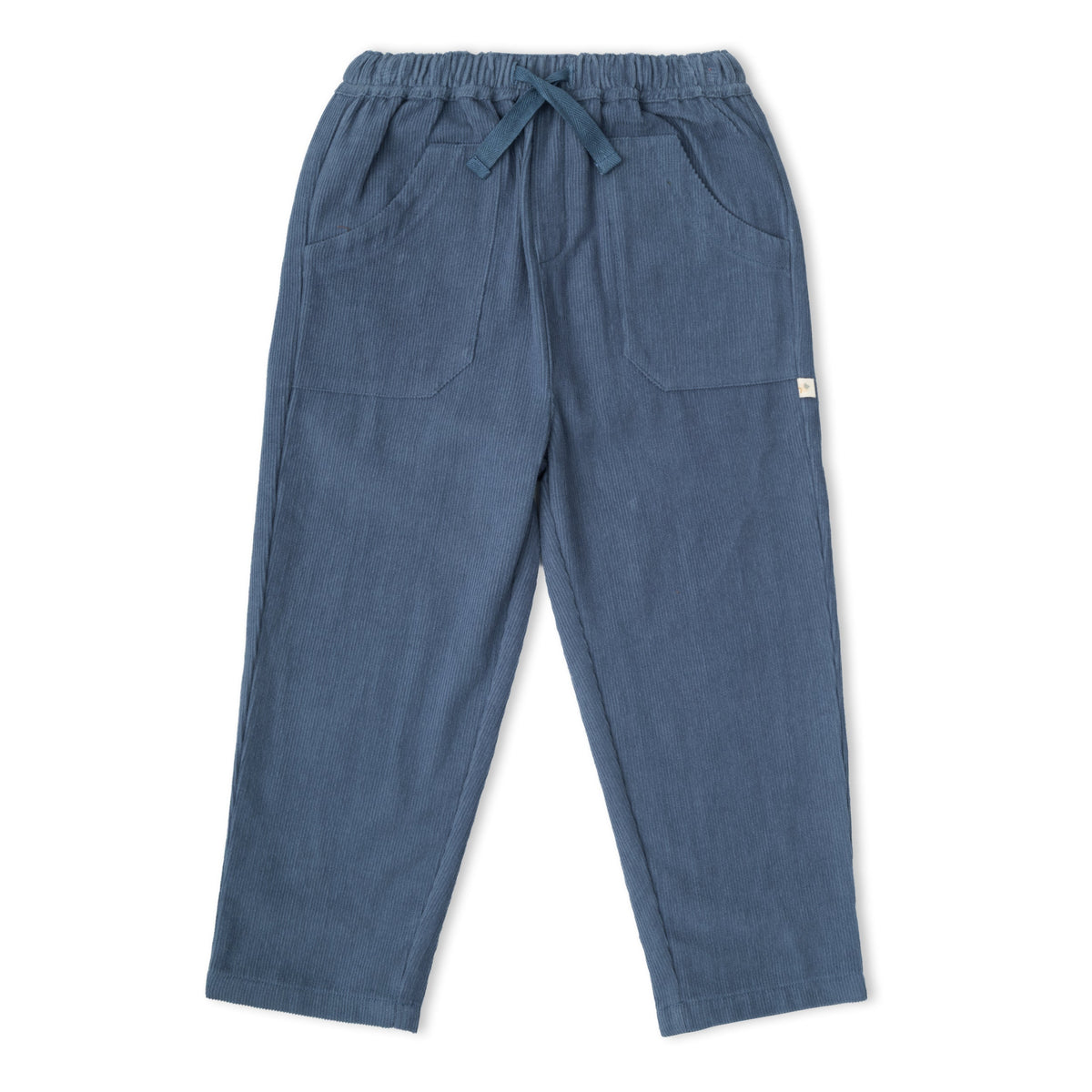 Organic Corduroy Pants - Navy