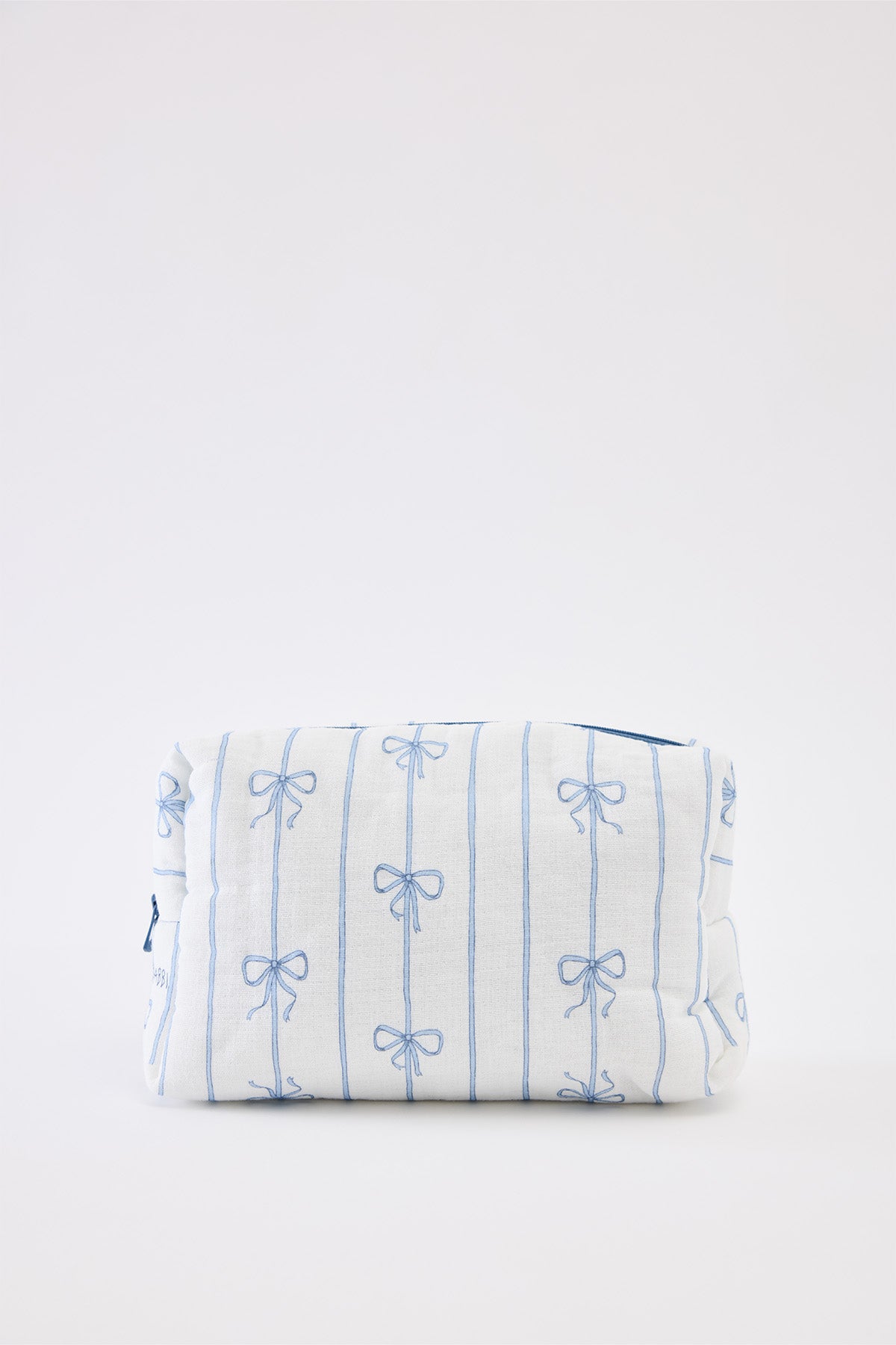 Diaper Pouch - Ribbon/Blue