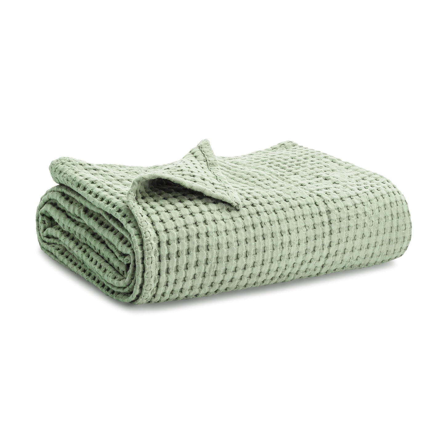 Baby Waffle Blankets by Comfy Cubs in Sage