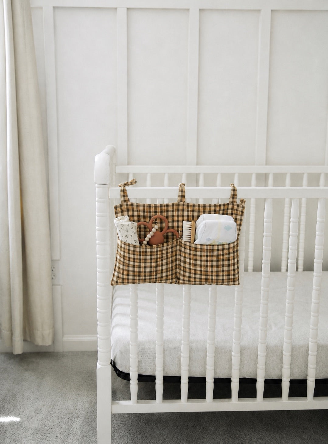Crib Diaper Caddy Storage Organizer Nursery Room
