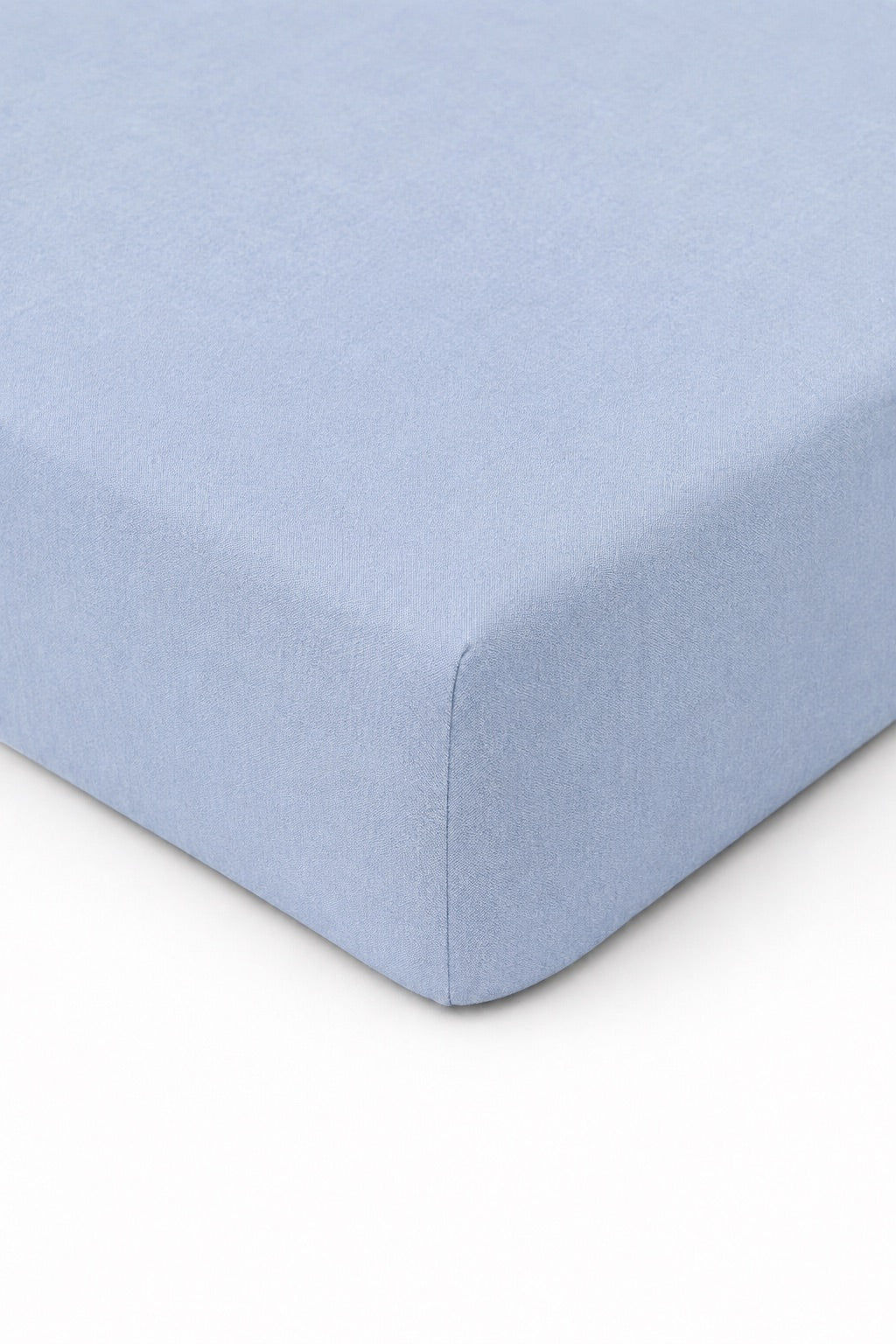 Light Denim Crib Sheet