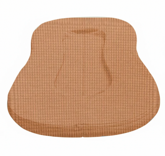 Caramel Brown Waffle Lounger Curve Cover