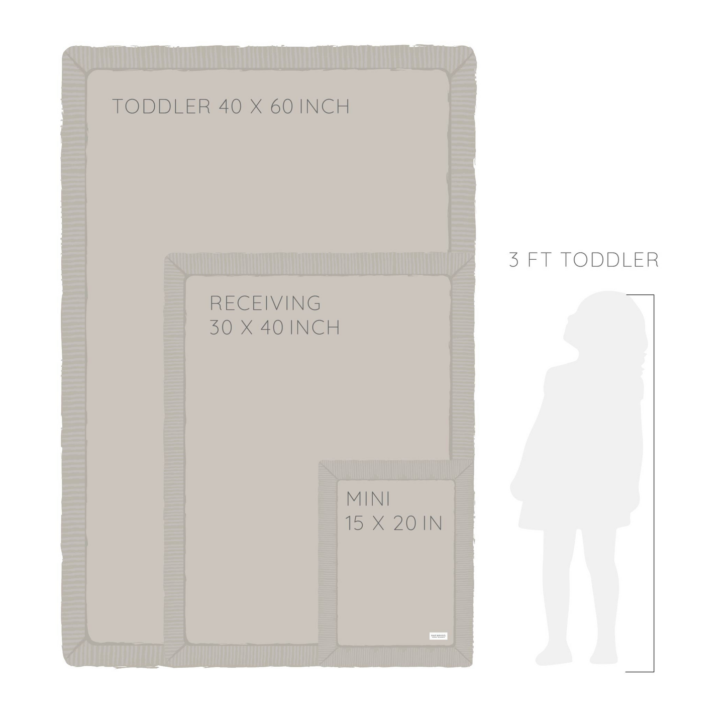 LUSH RECEIVING BLANKETS