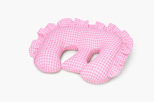 Custom Pink Gingham Cover Jennifer