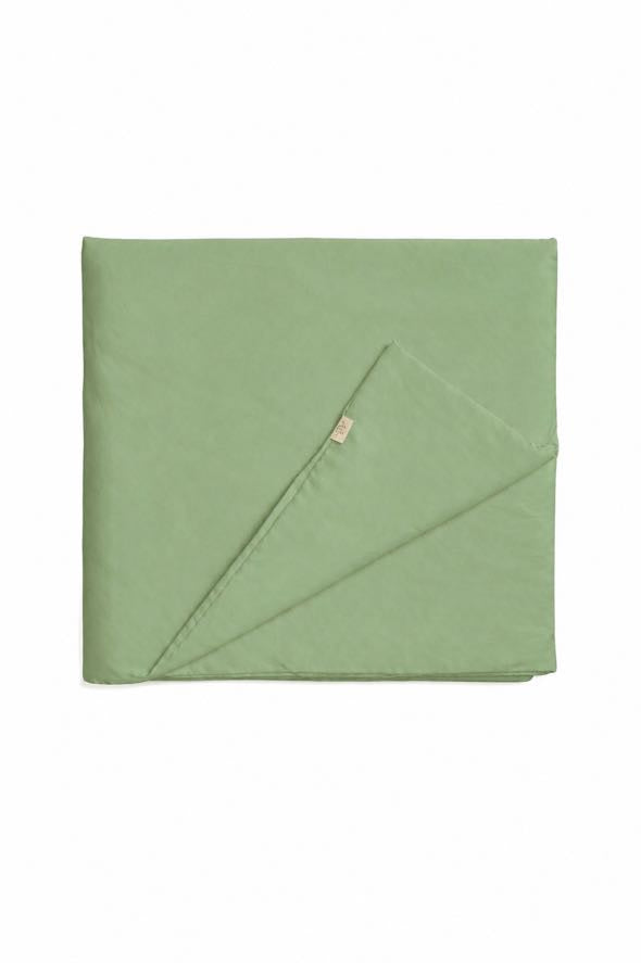 Green Crib Quilted Blanket