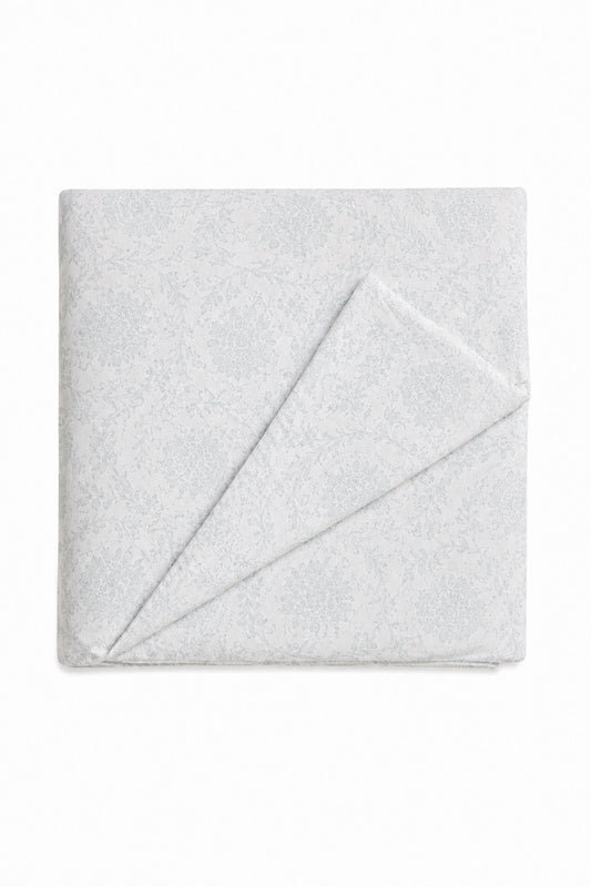 Sage Green Chinoiserie Crib Quilted Blanket