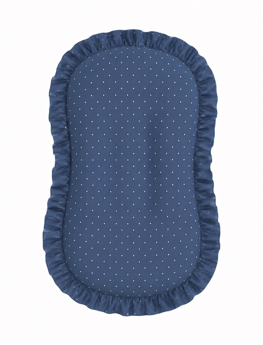 Denim Dot Baby Lounger Cover