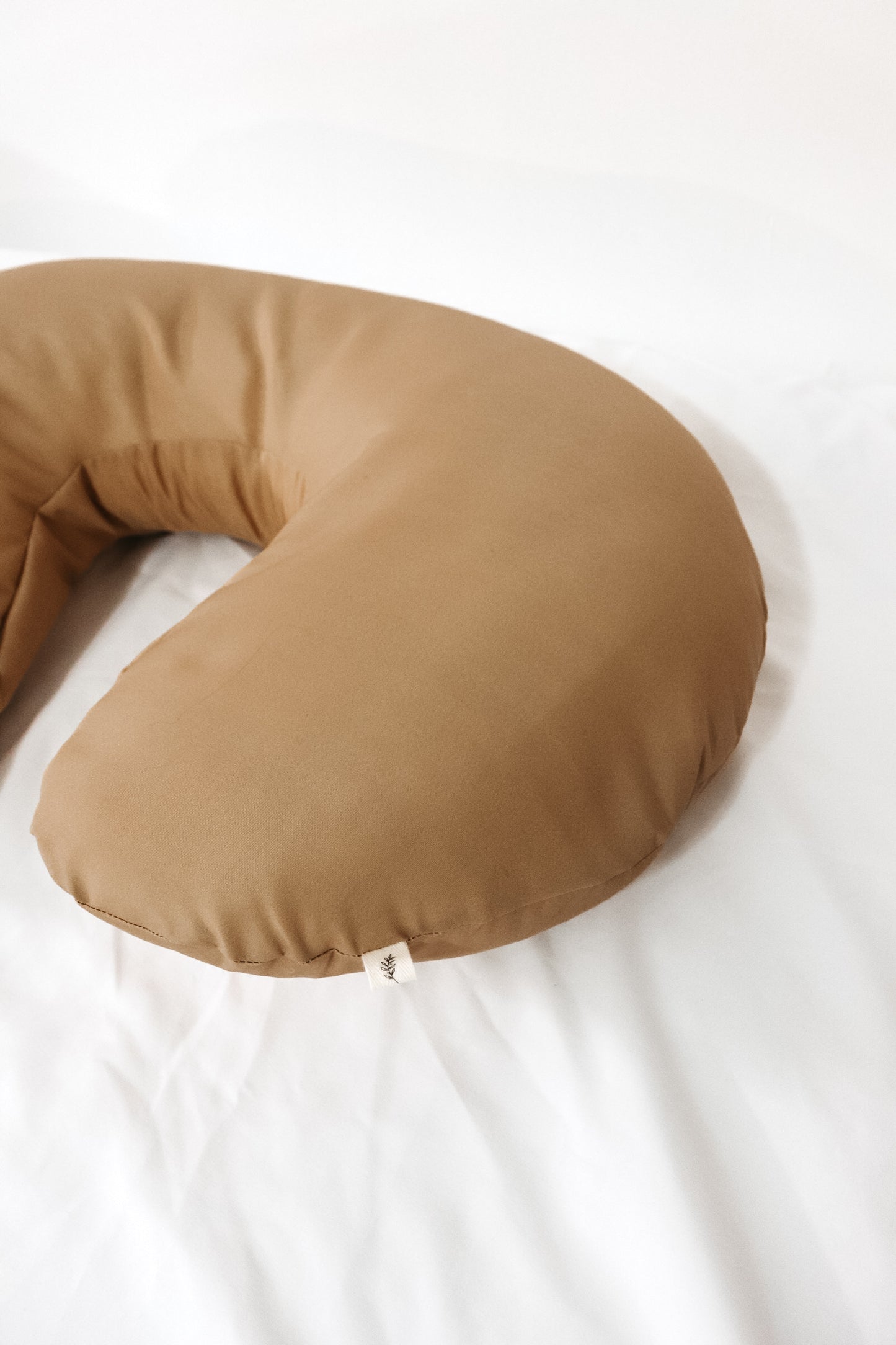 Clay Wipeable Nursing Pillow Cover