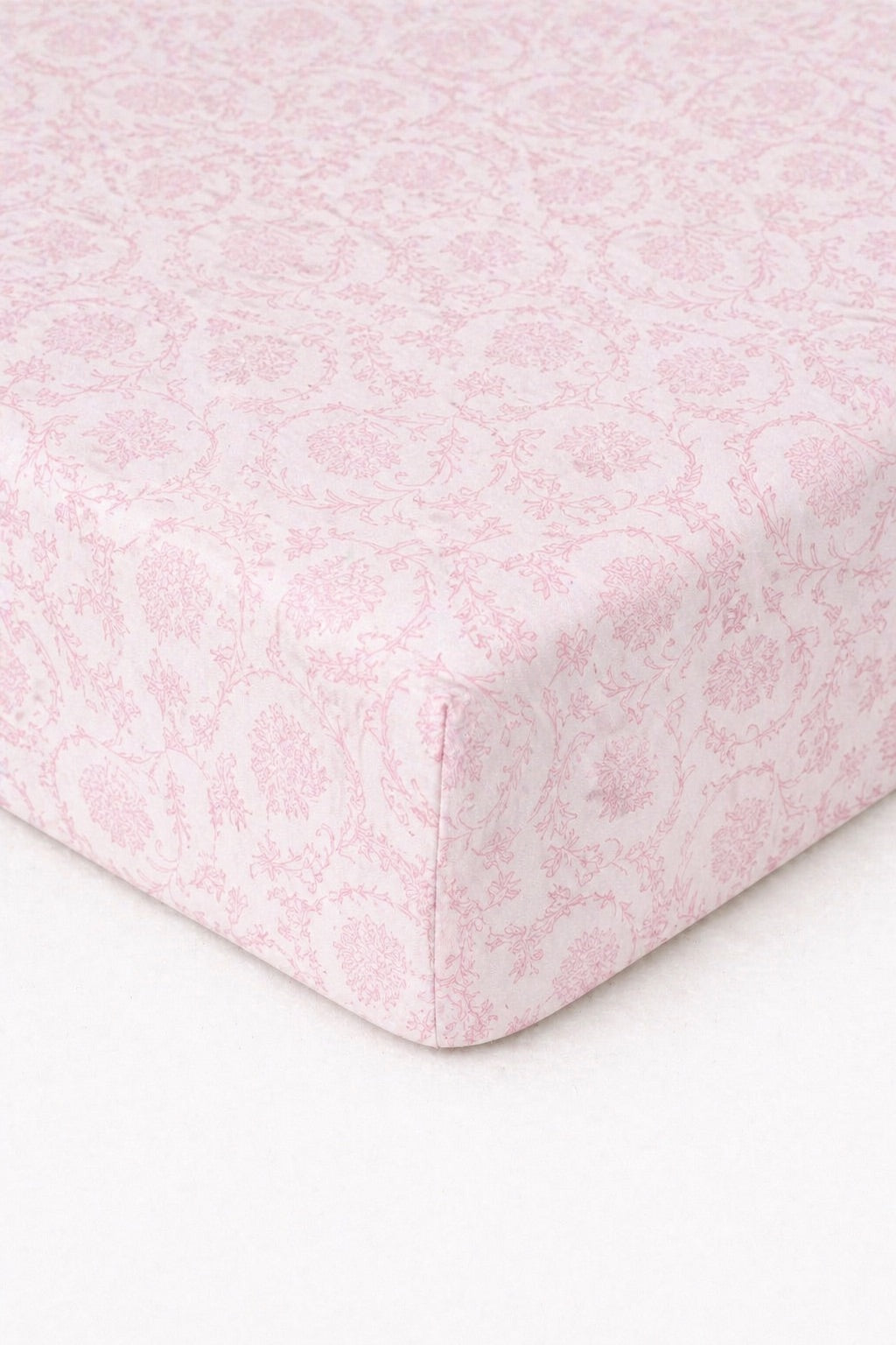 Pink Chinoiserie Crib Sheet
