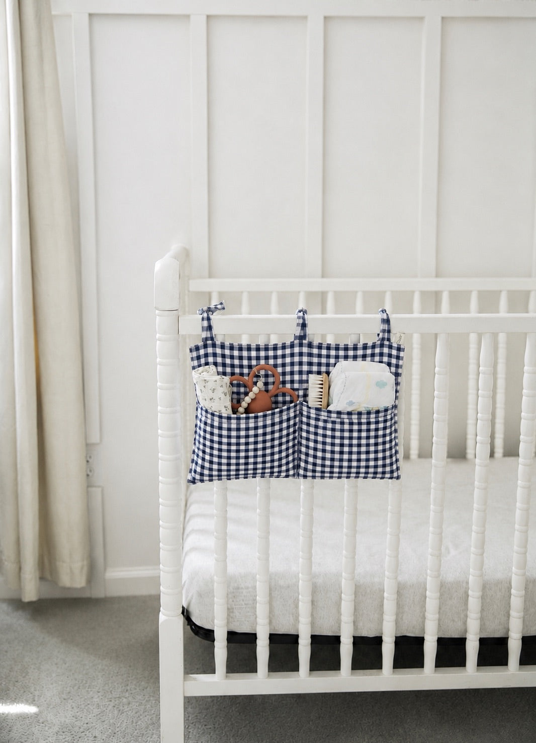 Crib Diaper Caddy Storage Organizer Nursery Room