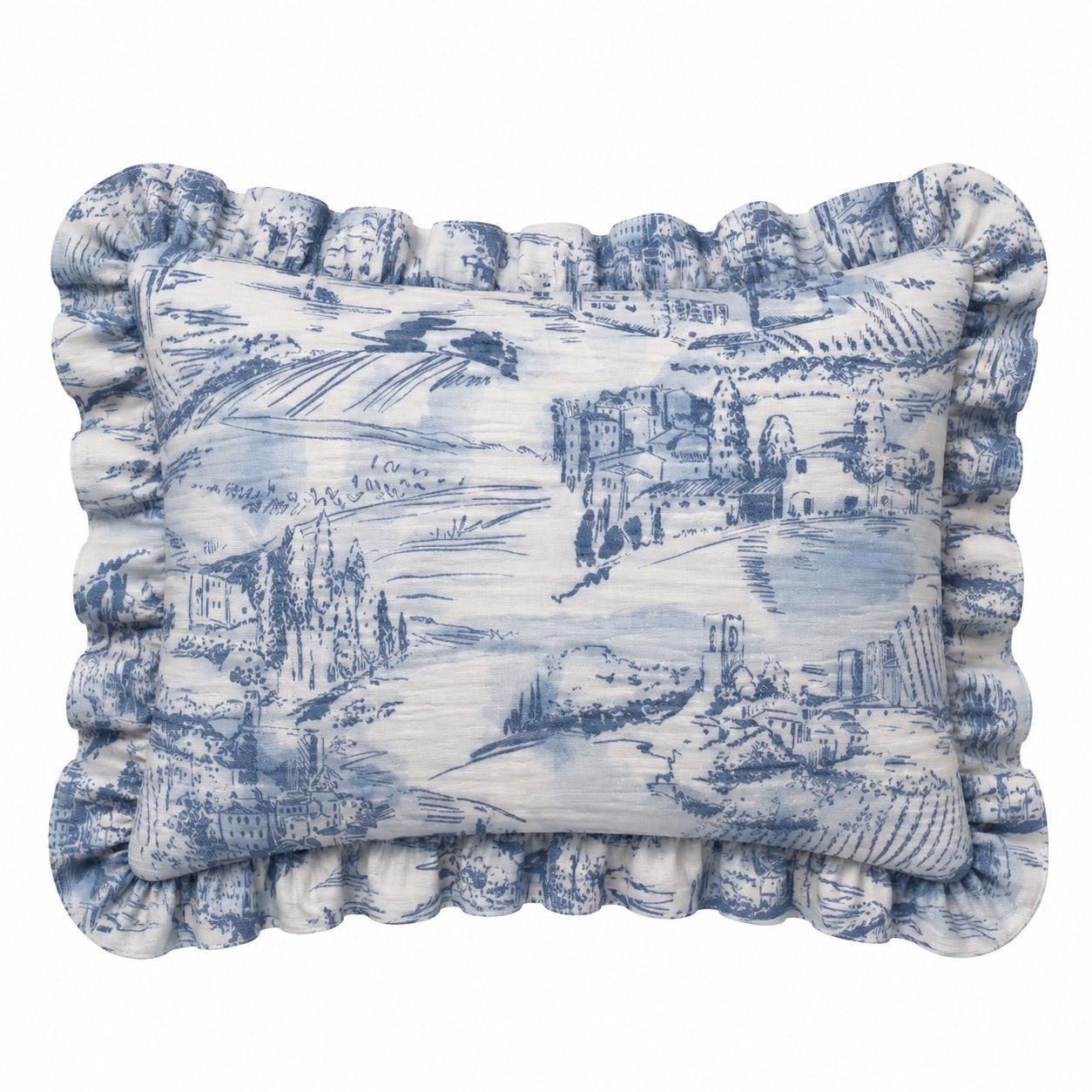 Standard Ruffle Pillow Case Cover